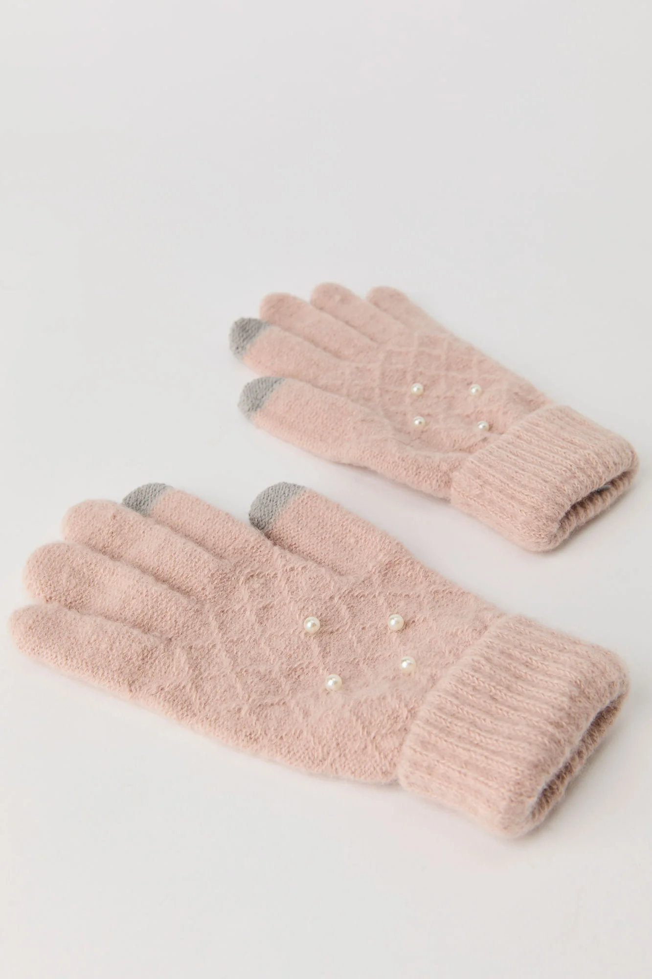 Faux Pearl Hat & Glove Set (3 Pcs) - Image 8