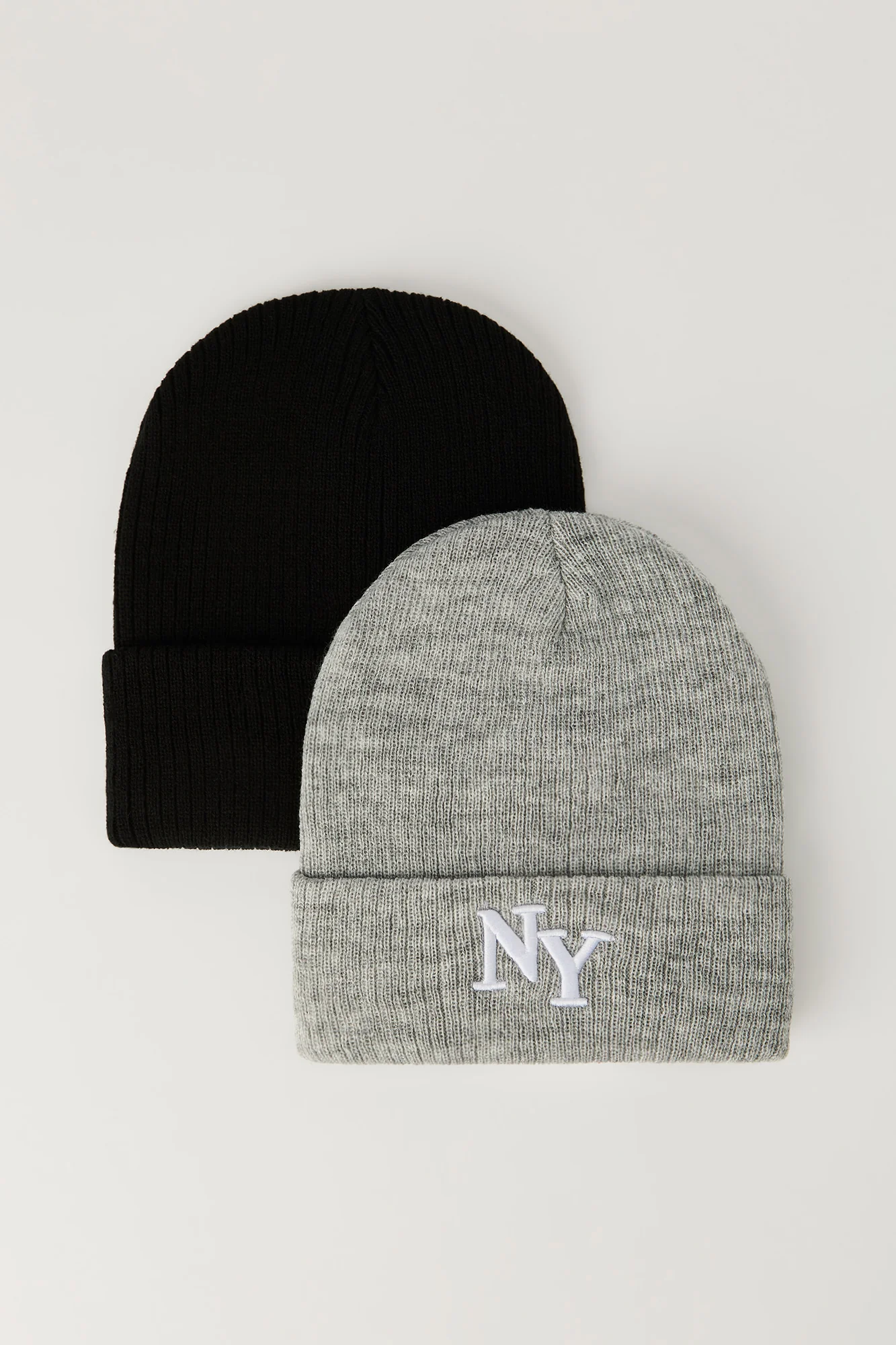 Ensemble de bonnet à broderie NY (paquet de 2) - Image 3