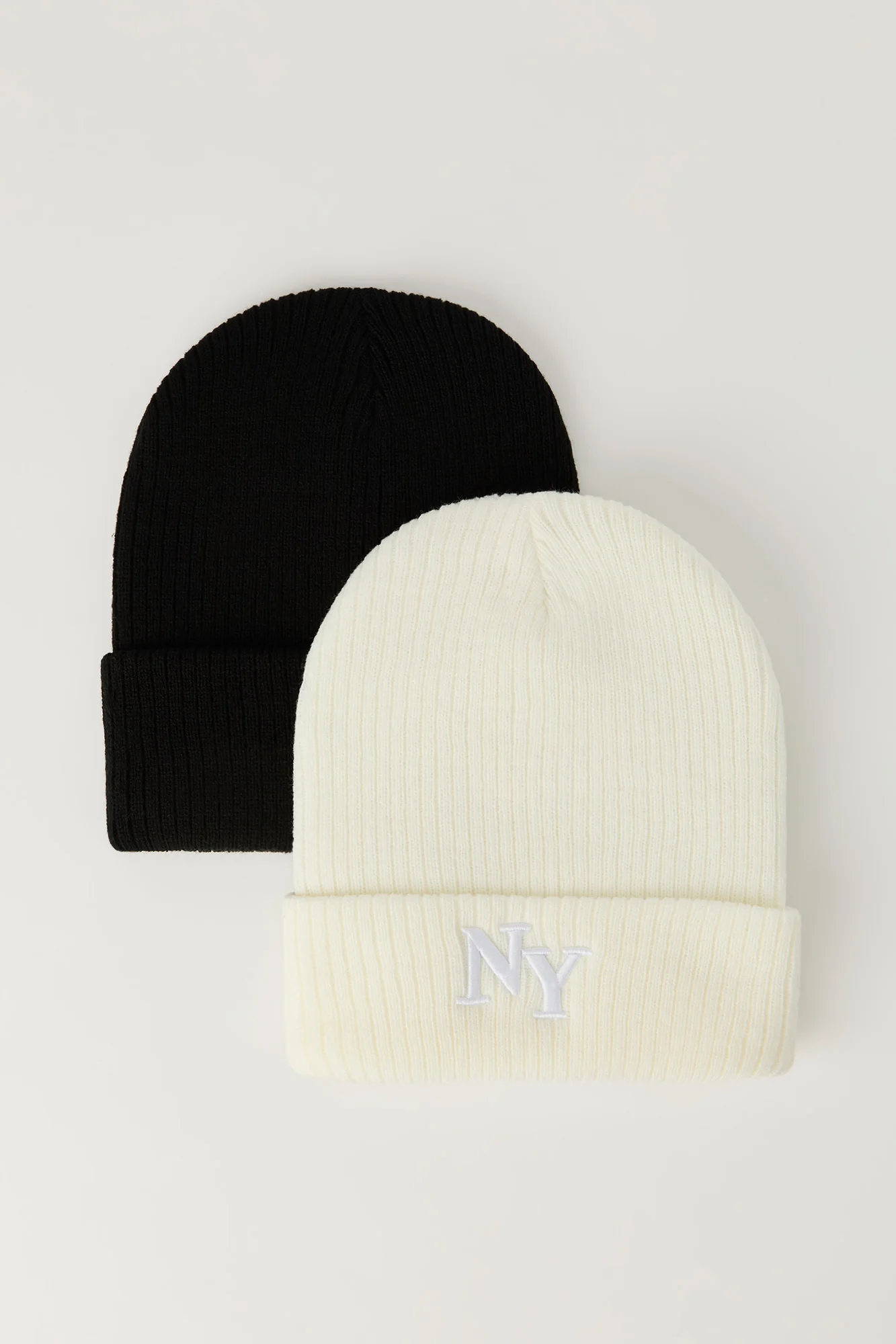 Ensemble de bonnet à broderie NY (paquet de 2) - Image 4