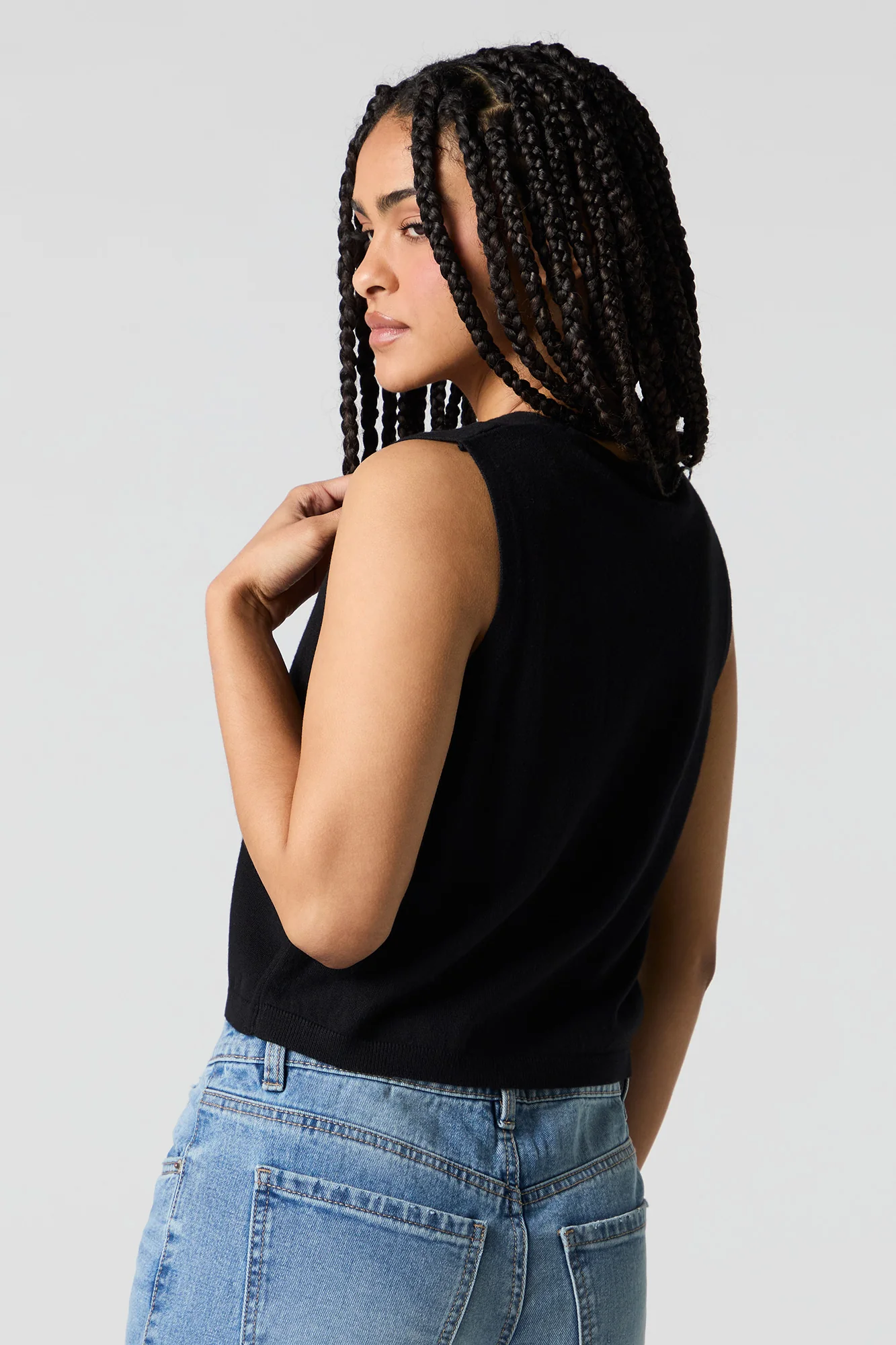 Veste boutonnée en tricot - Image 5