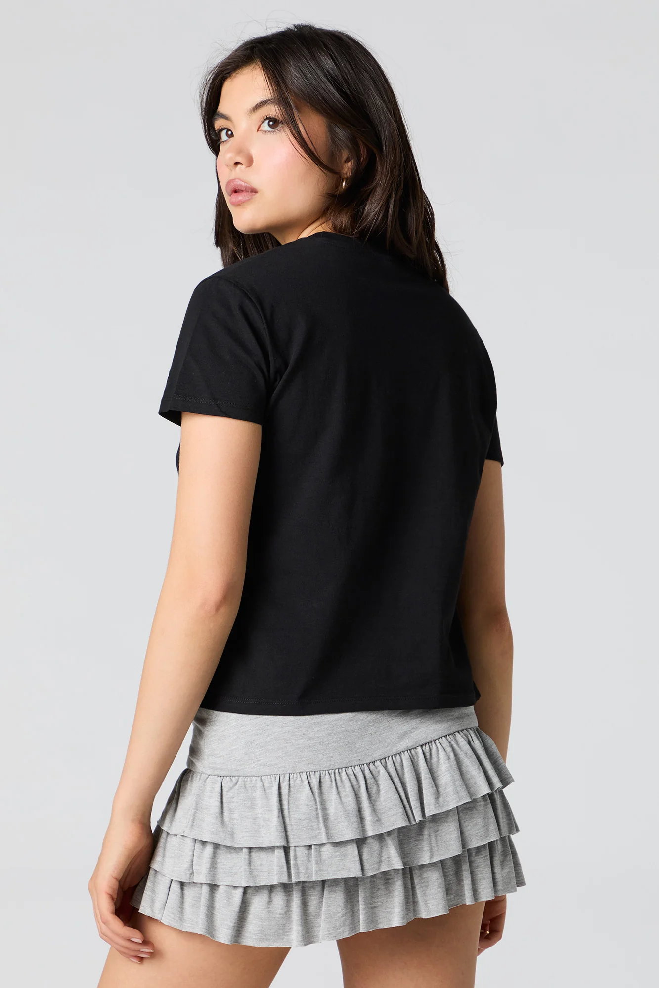Always on My Mind Graphic Fitted T-Shirt - Image 2