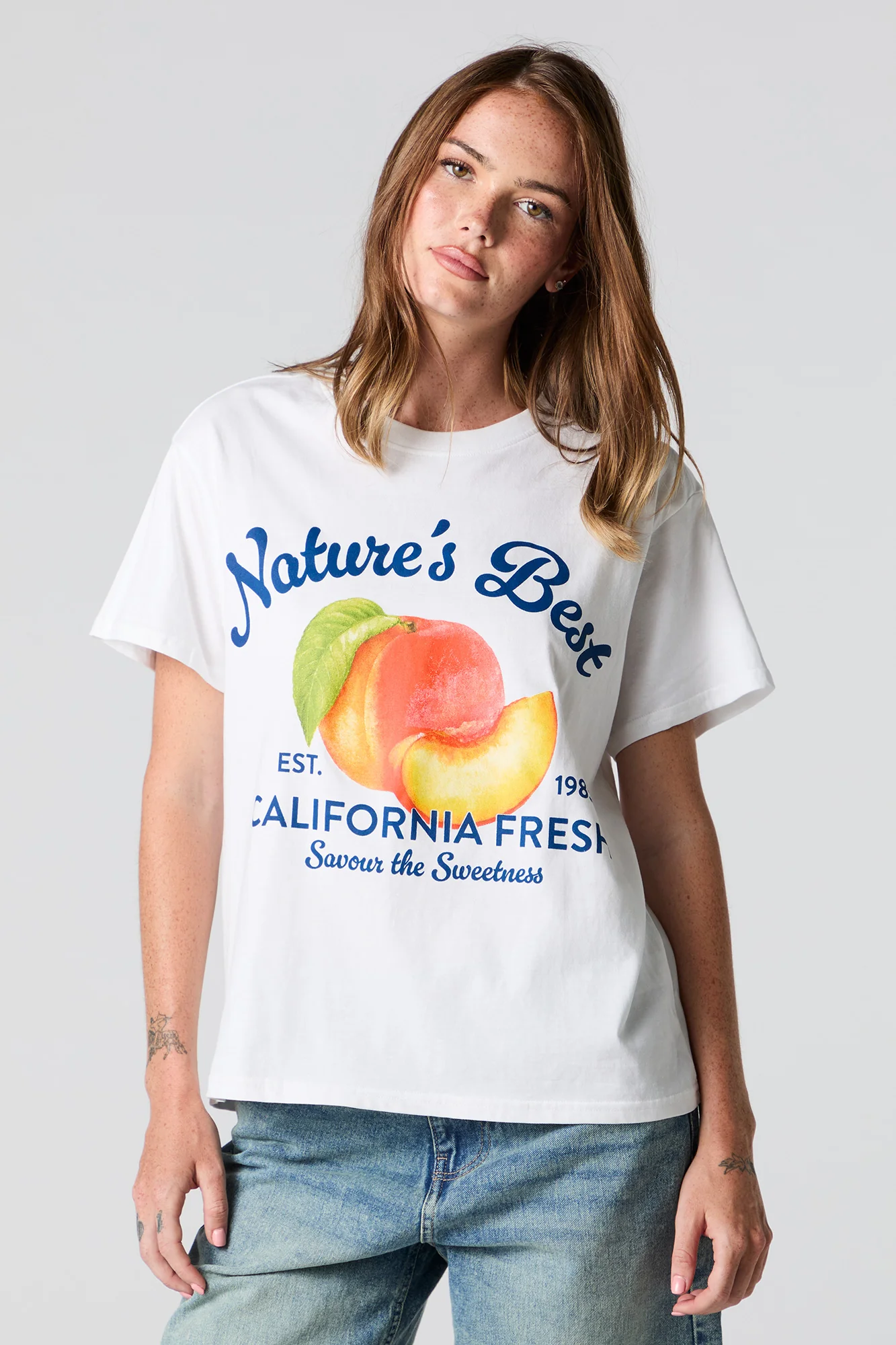 Nature's Best Graphic Boyfriend T-Shirt