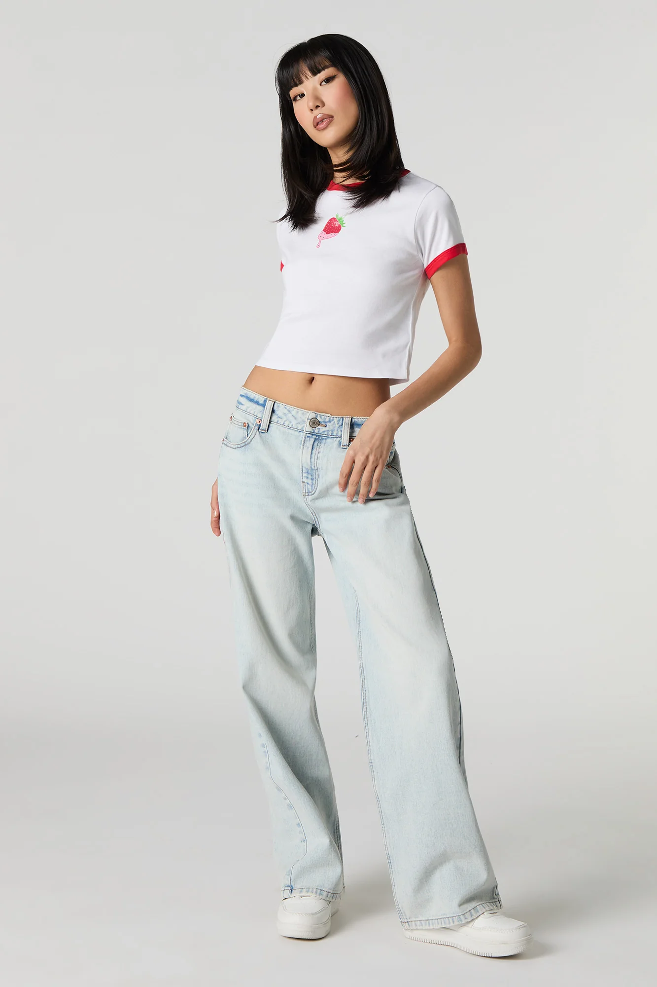 Graphic Ringer T-Shirt - Image 9
