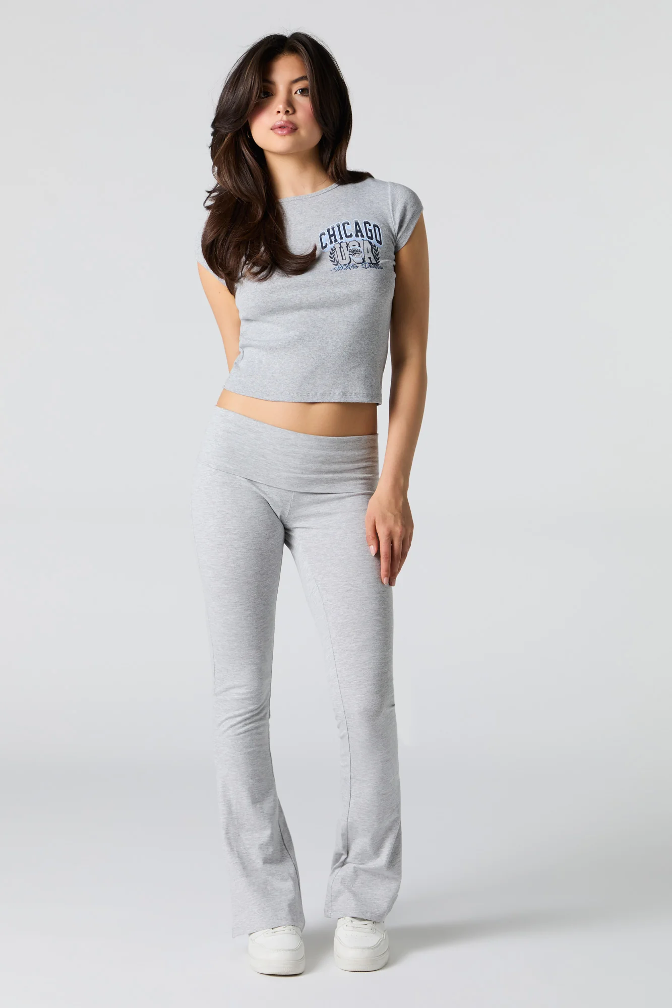 Destination Graphic Ribbed Fitted T-Shirt - Image 10