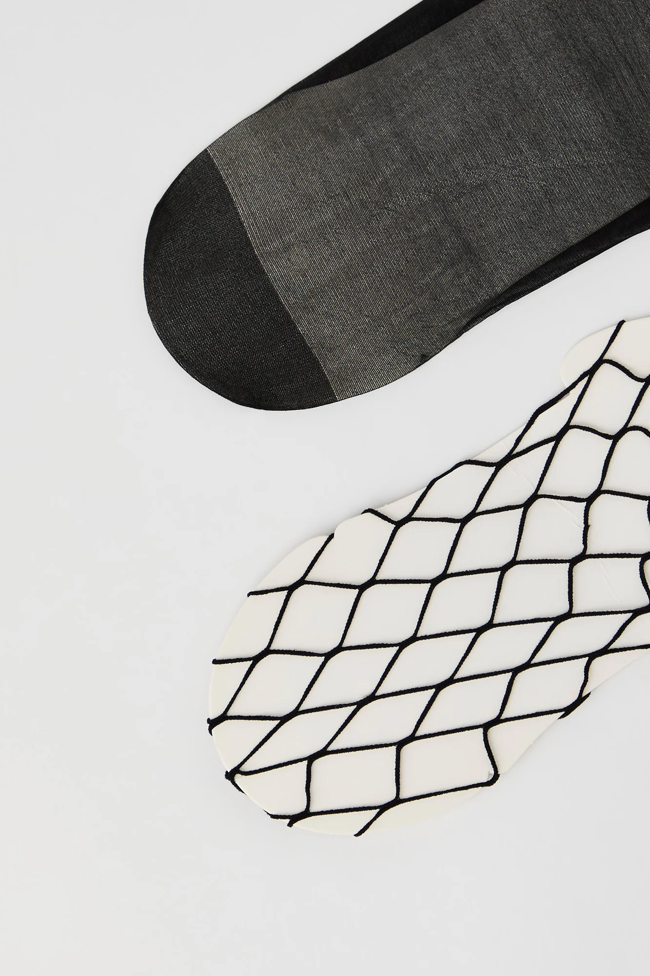 Sheer & Fishnet Tights (2 Pack) - Image 2