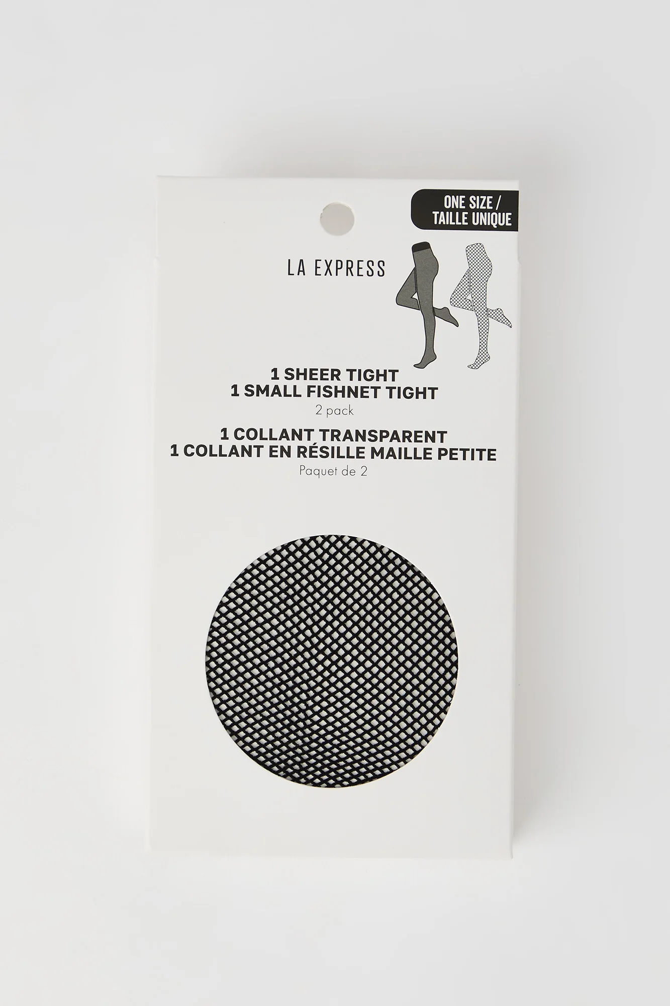 Sheer & Fishnet Tights (2 Pack)