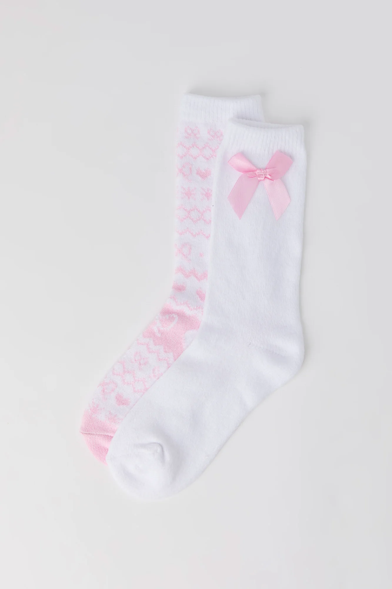 Chaussons en tricot jacquard (2 paires) - Image 3