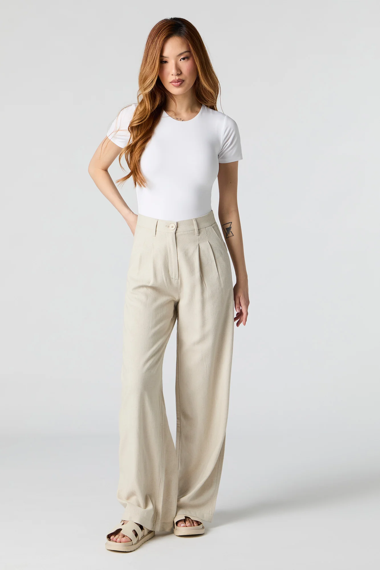Contour Round Neck Short Sleeve Bodysuit - Image 15