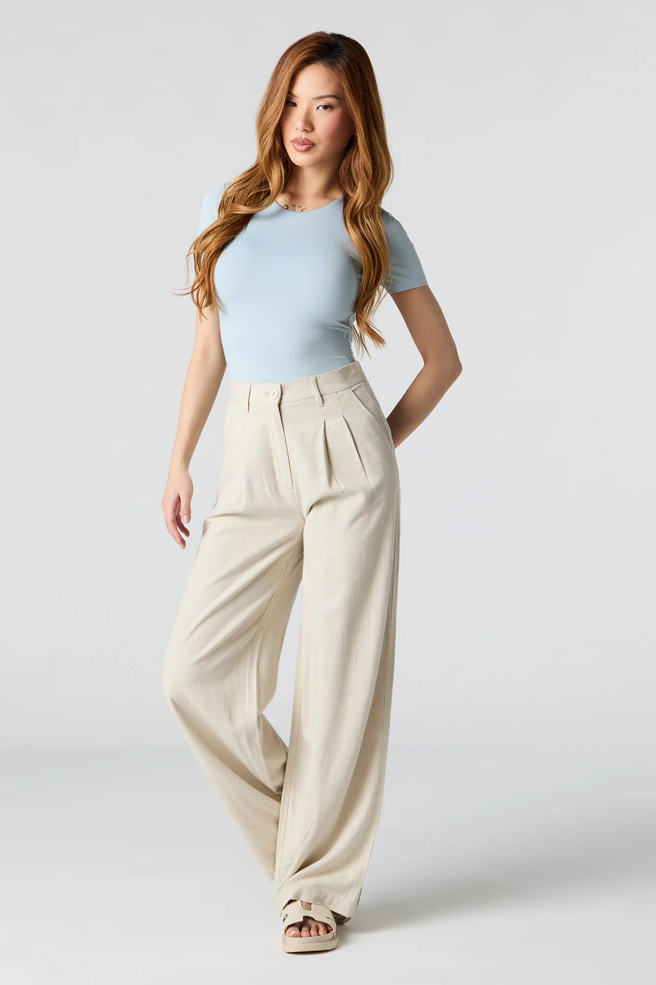 Contour Round Neck Short Sleeve Bodysuit - Image 7