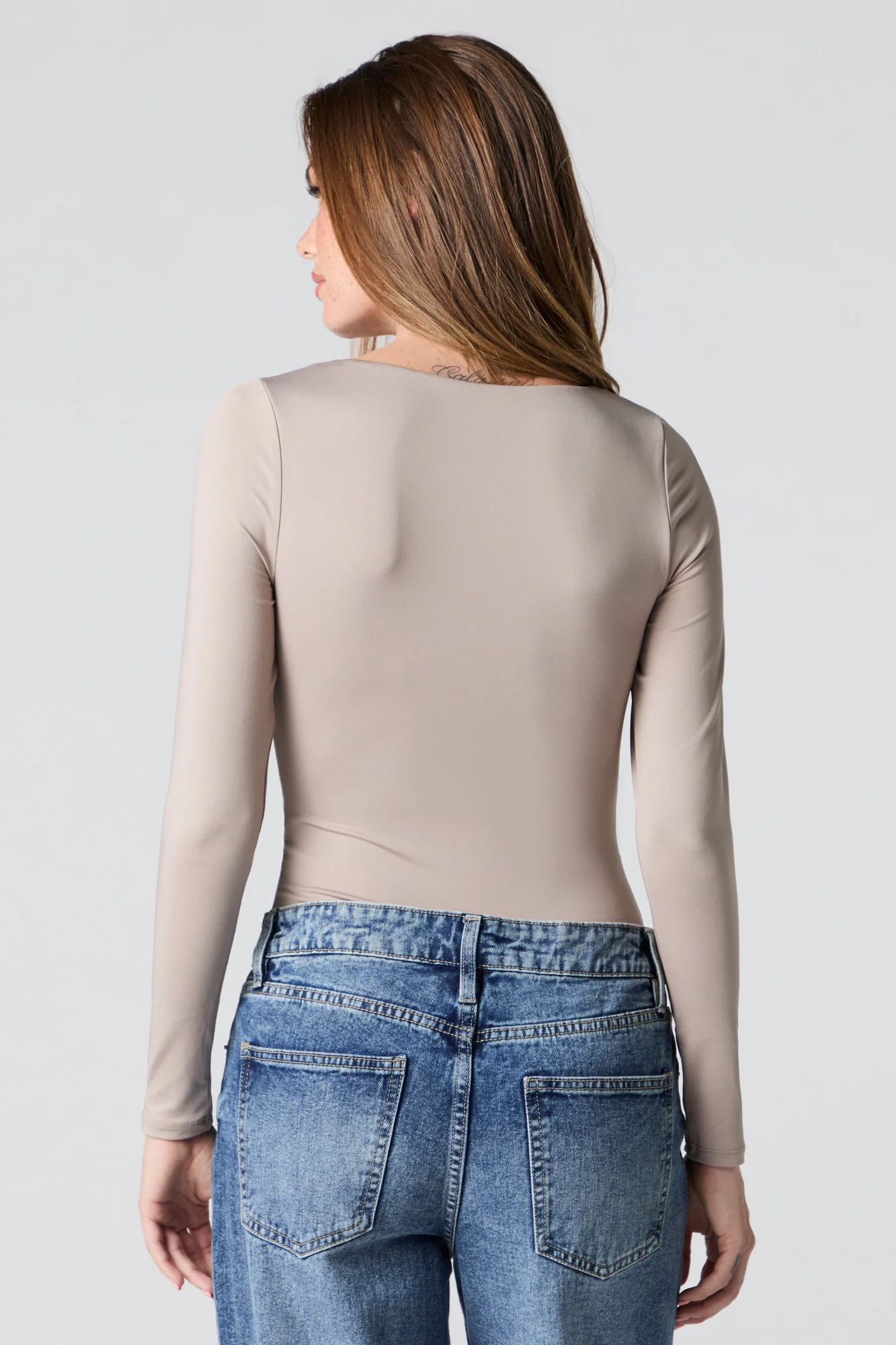 Contour Cinched Long Sleeve Bodysuit - Image 14