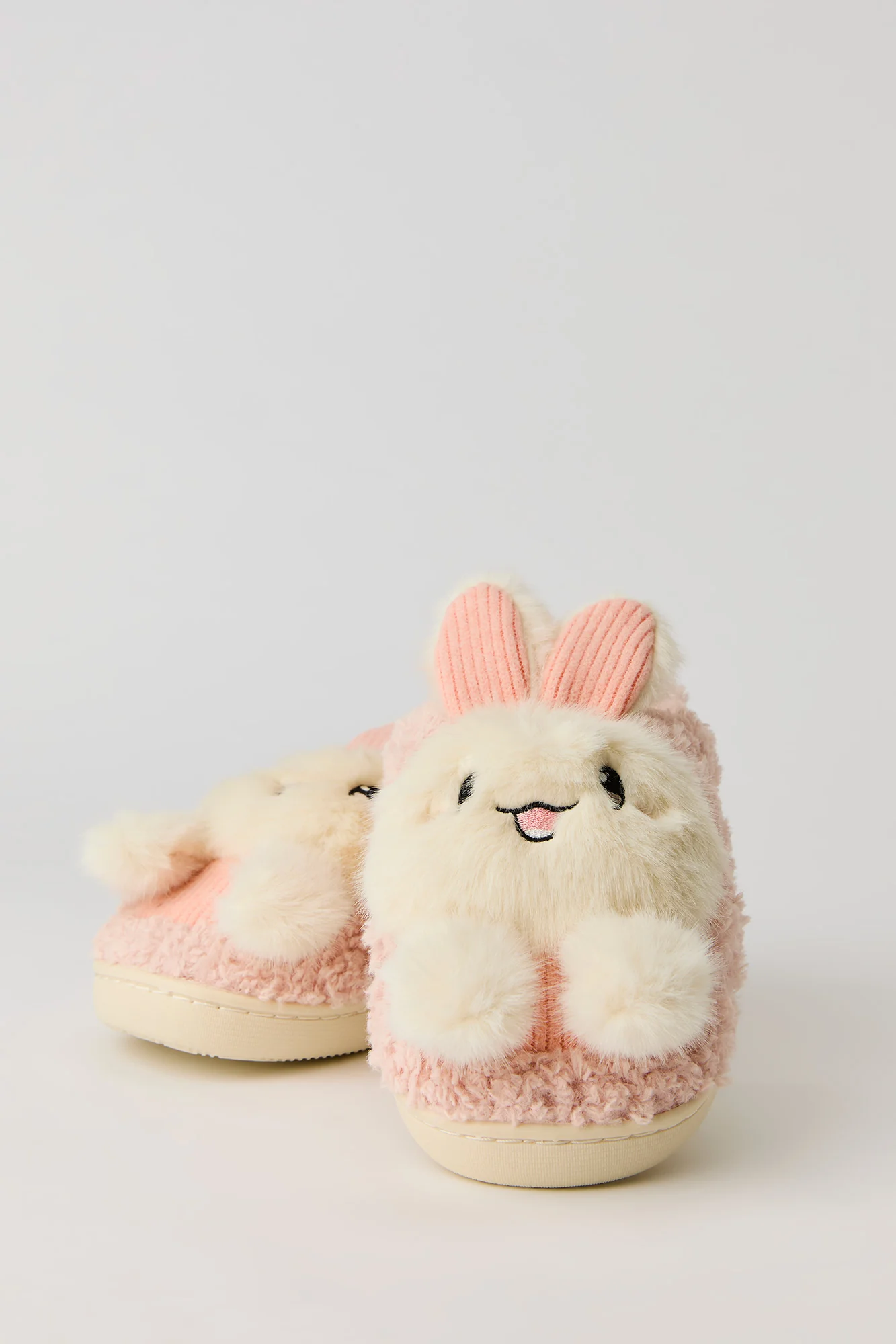 Pantoufles Lapin 3D en similifourrure