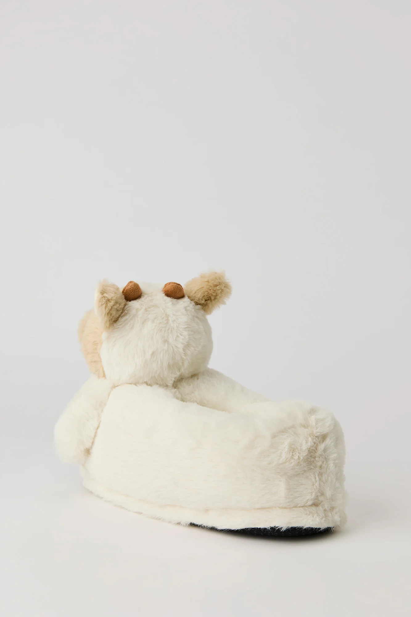 Faux Fur 3D Cow Slipper - Image 4