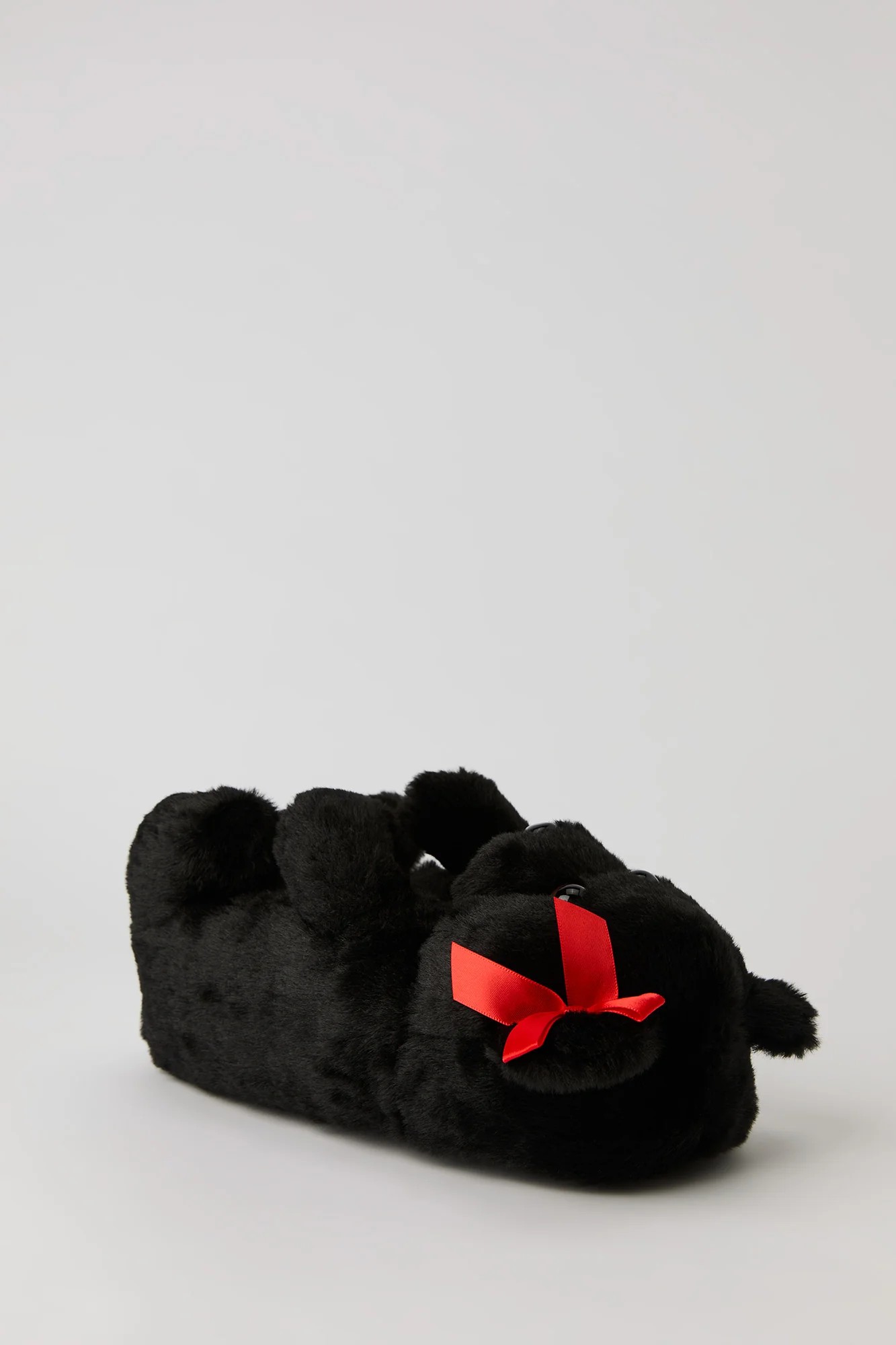 Faux Fur 3D Bear Slipper - Image 3