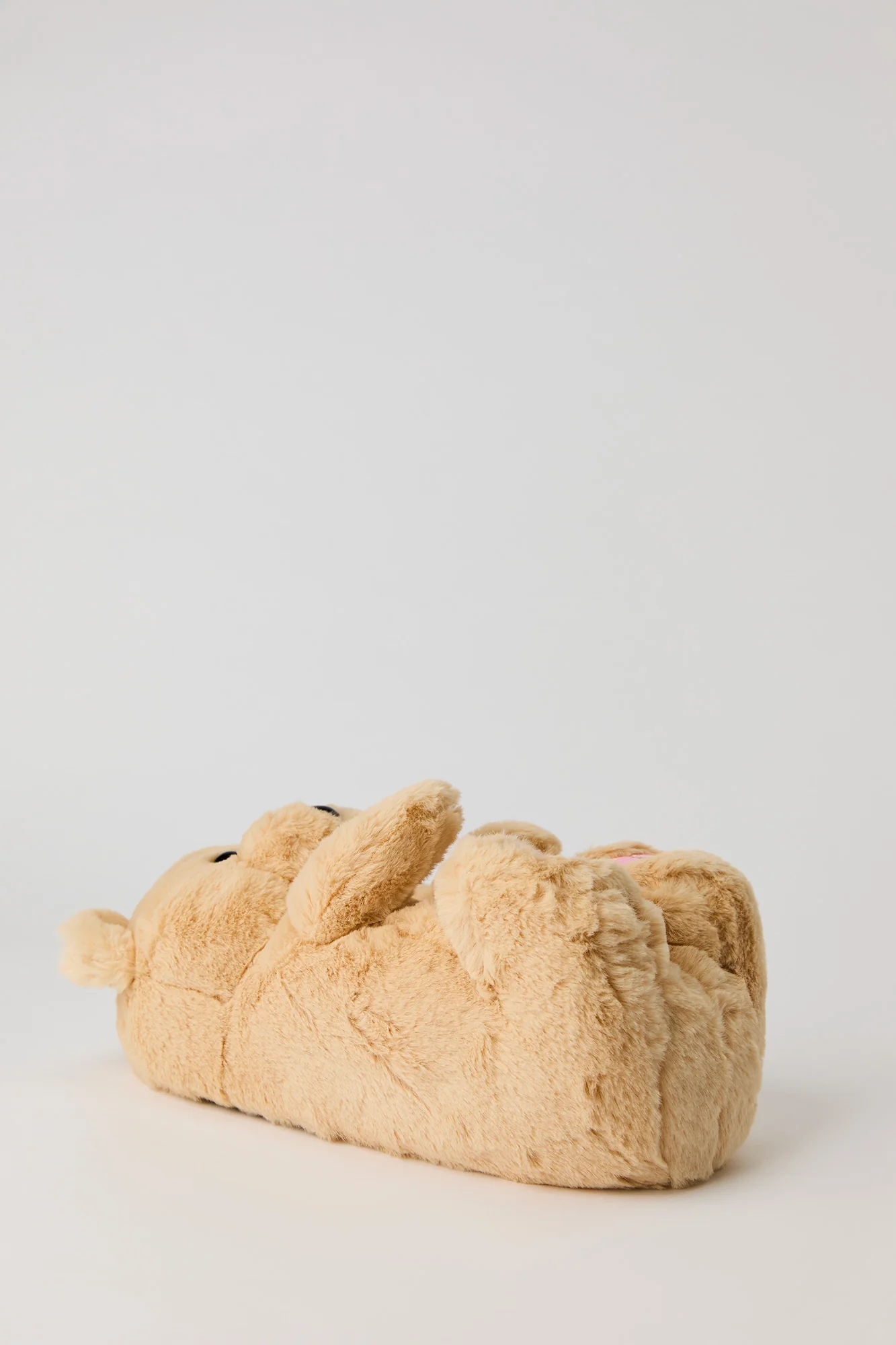 Faux Fur 3D Bear Slipper - Image 7