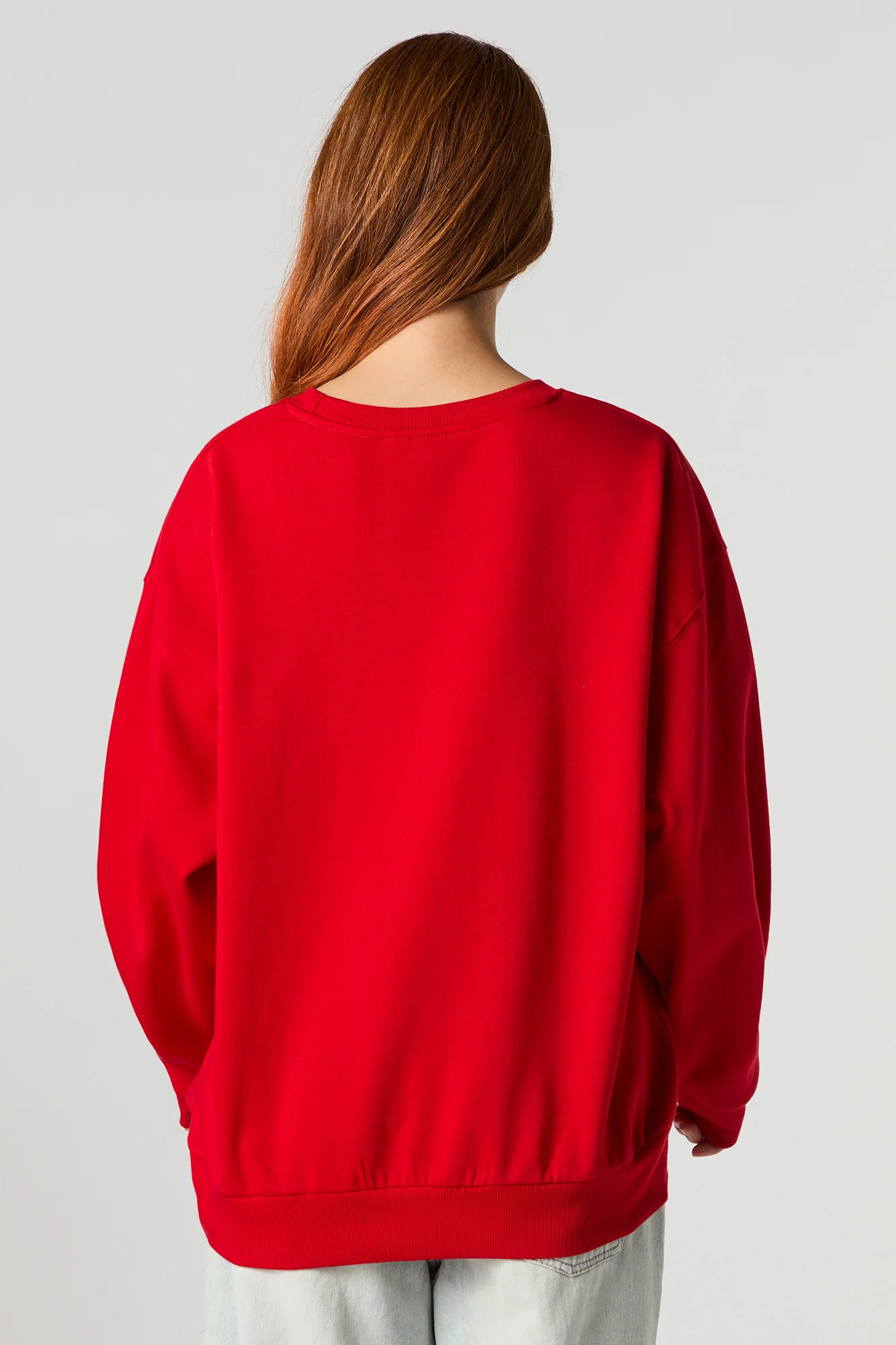 Mickey Mouse Glitter Graphic Fleece Sweatshirt - Image 2
