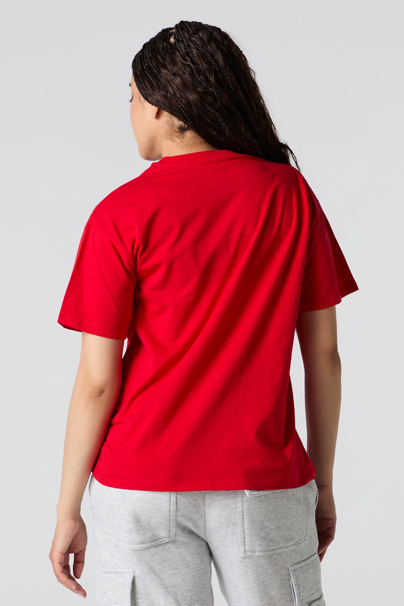 Merry Stitch-mas Graphic Boyfriend T-Shirt - Image 2