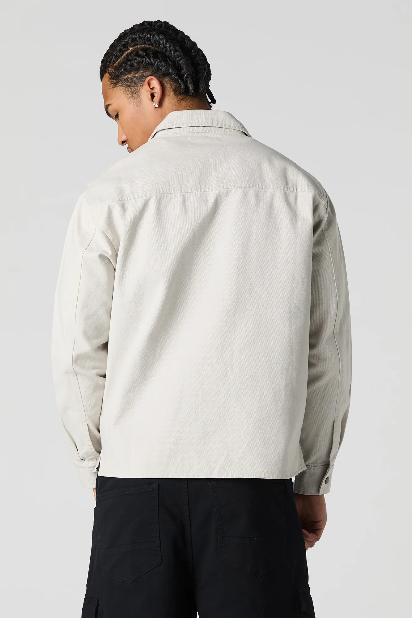 Boxy Denim Trucker Jacket - Image 12