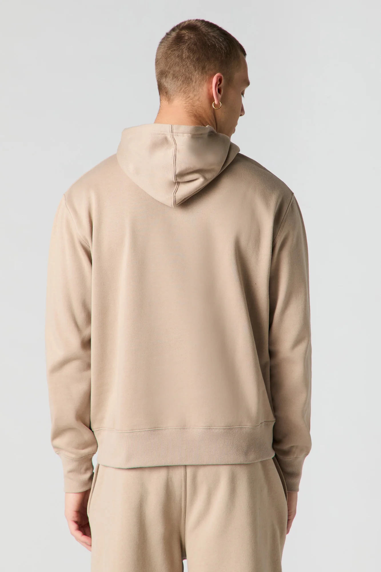 Solid Fleece Hoodie - Image 14