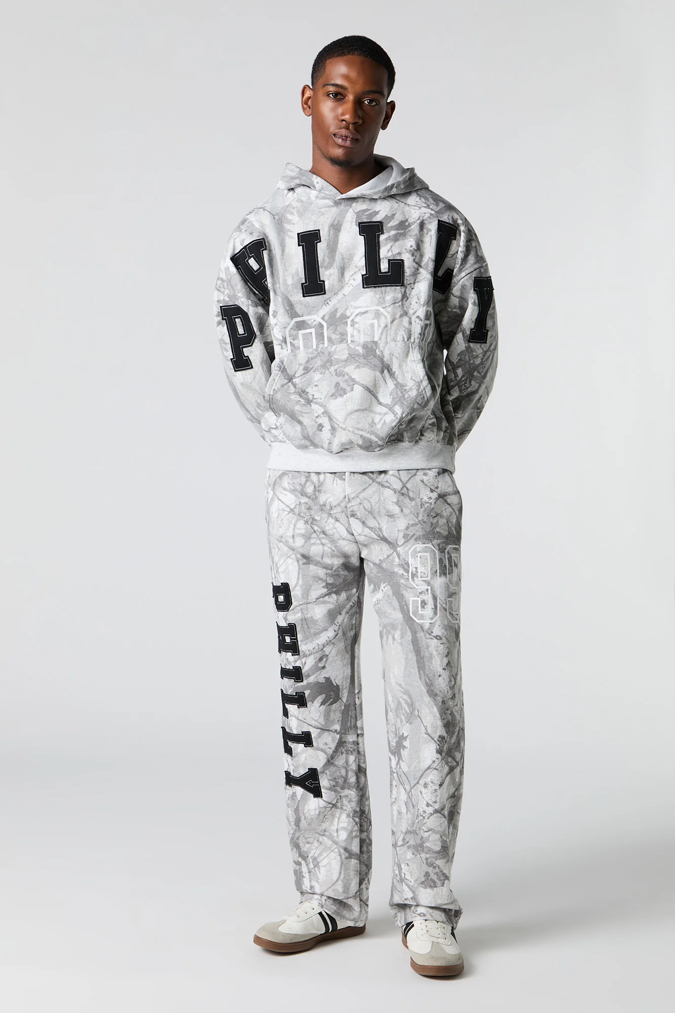 Camo Patch Boxy Fleece Hoodie - Image 12
