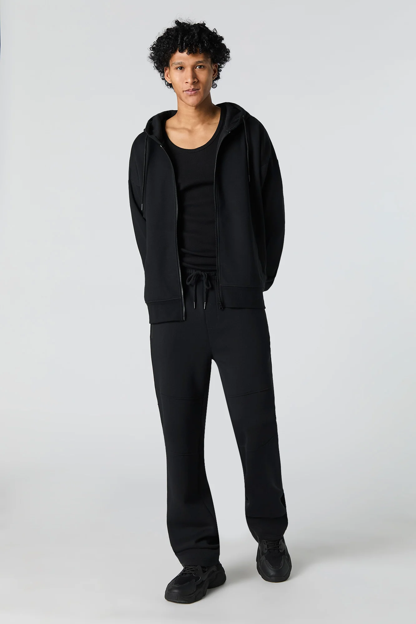 Pantalon en molleton avec détail de couture - Image 3