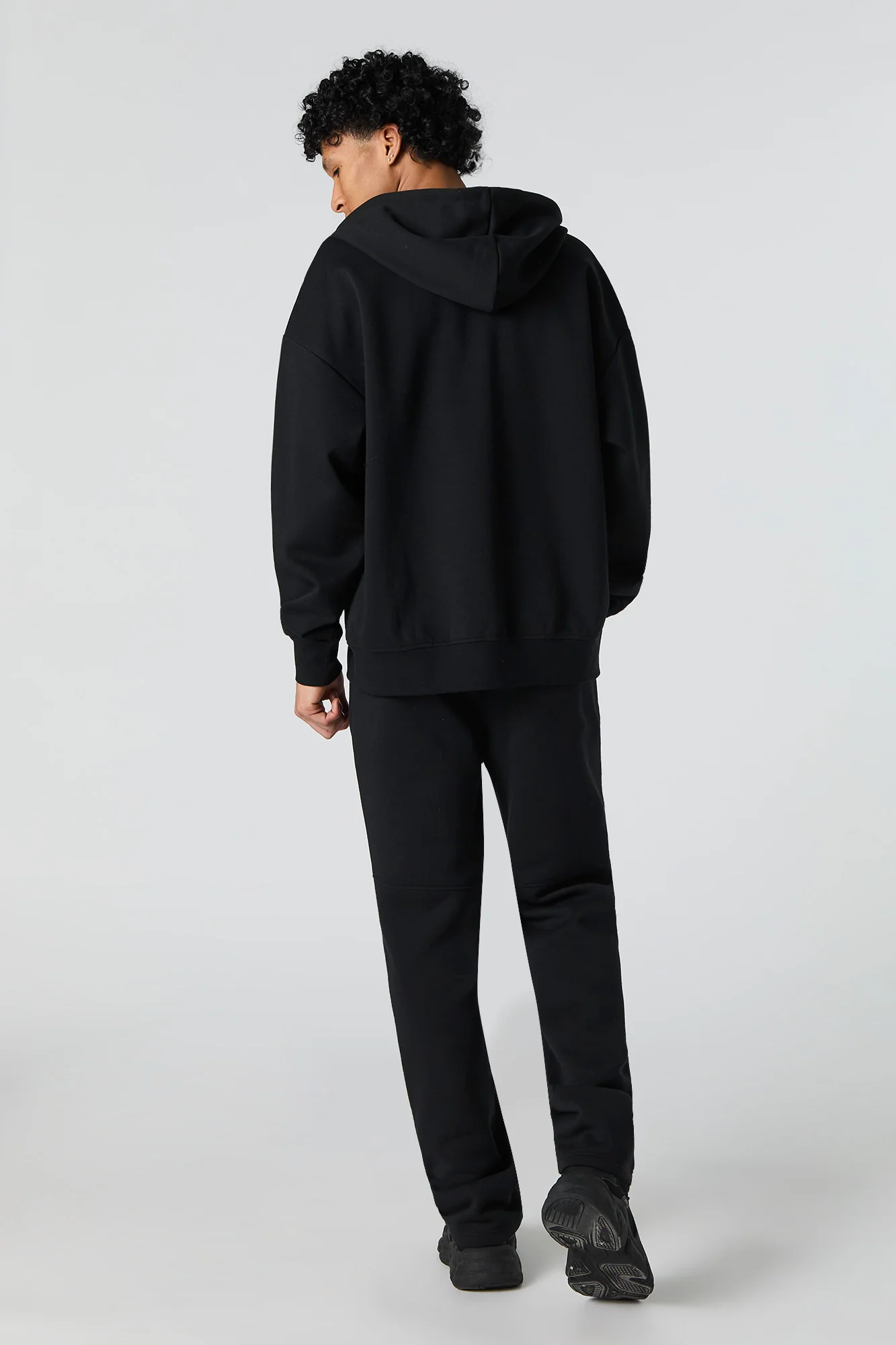 Pantalon en molleton avec détail de couture - Image 4