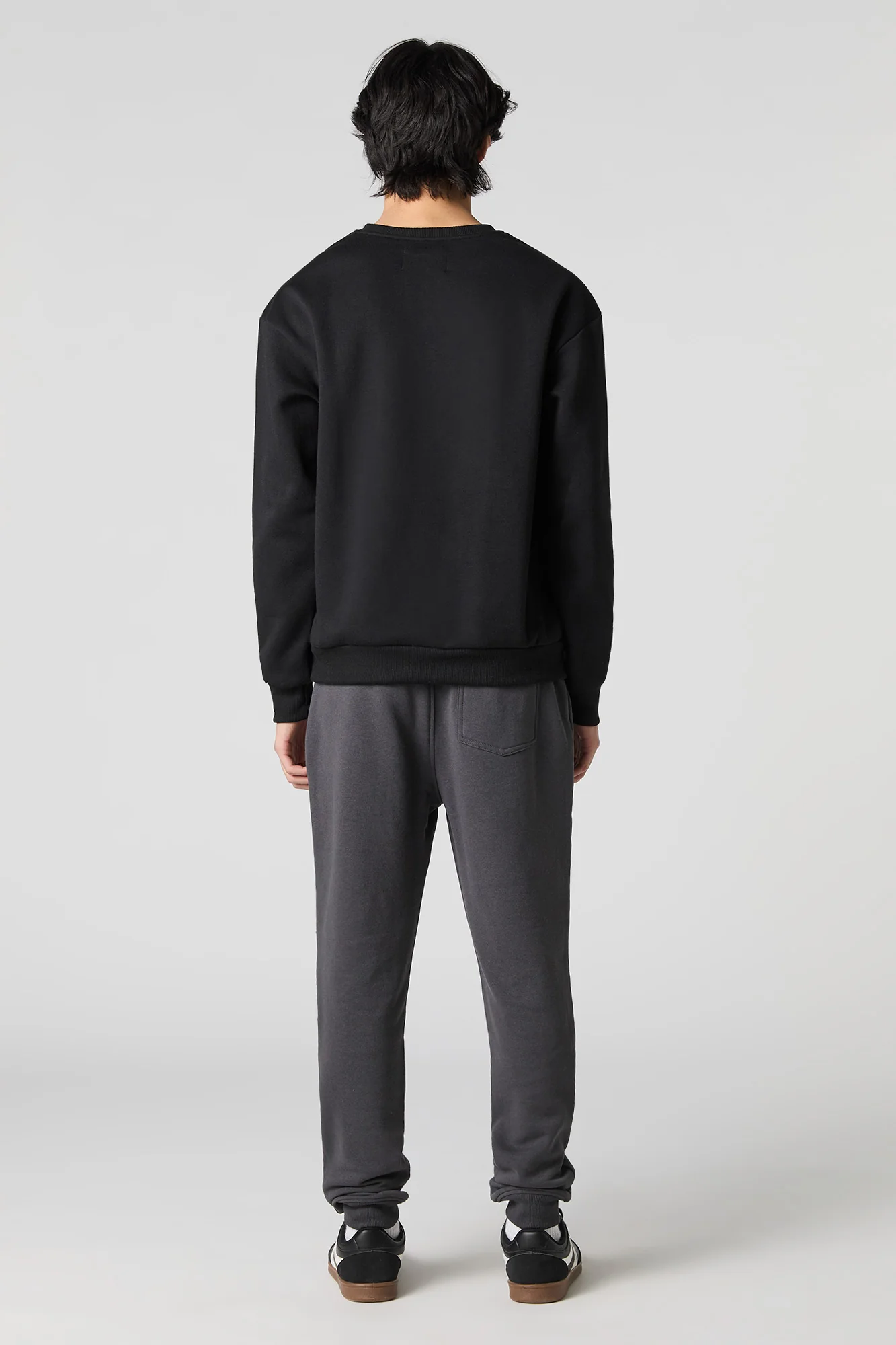 Jogger de style moto en molleton - Image 3