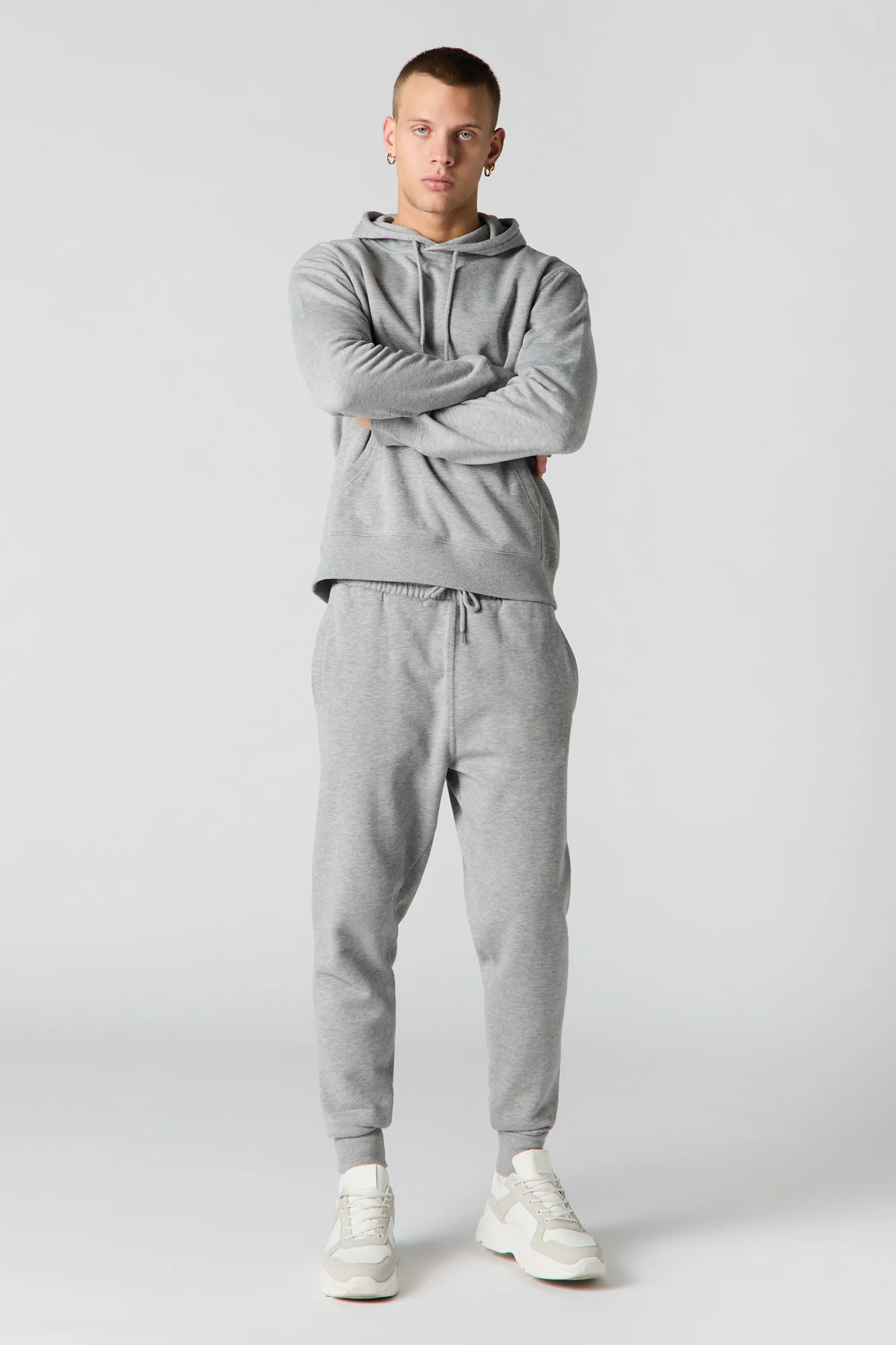 Solid Fleece Jogger - Image 11
