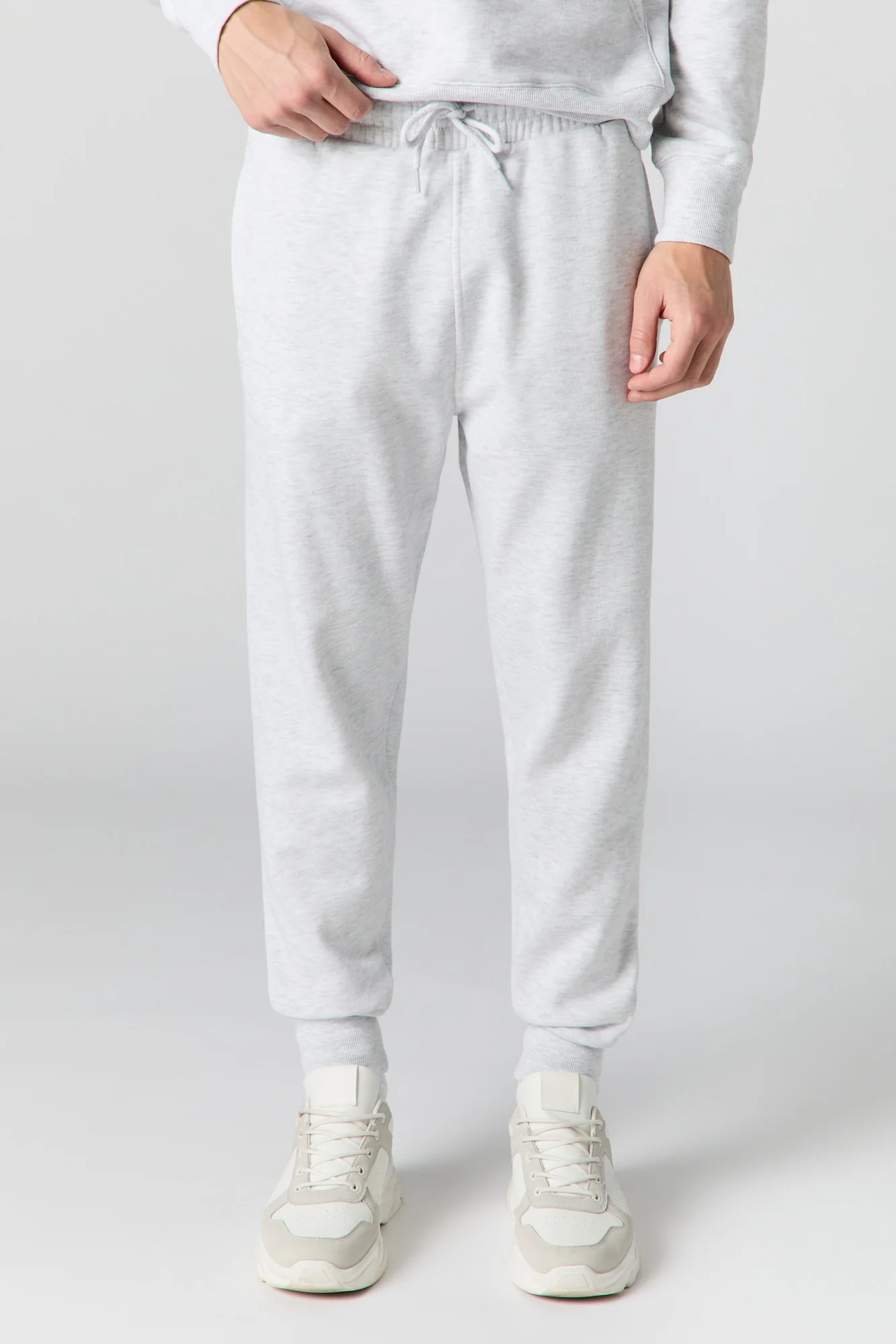 Solid Fleece Jogger - Image 13