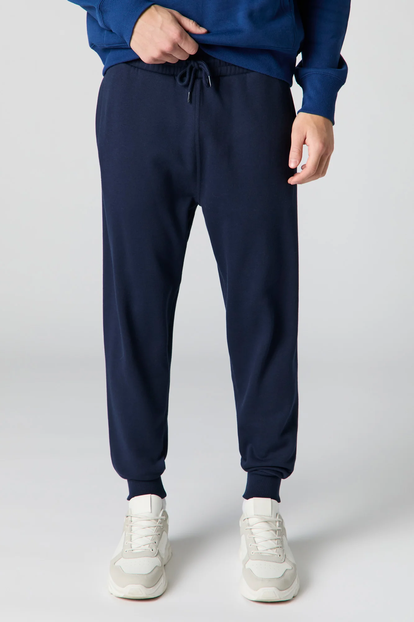Solid Fleece Jogger - Image 4