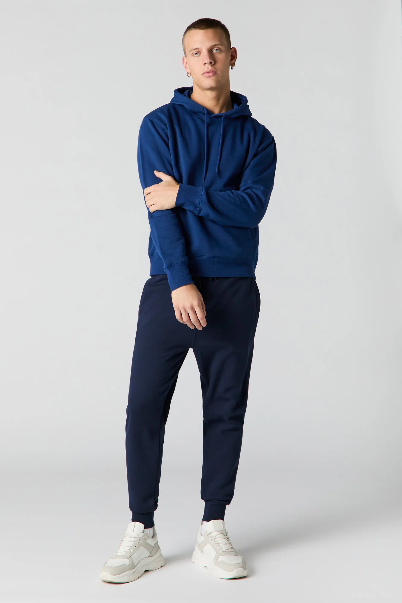 Solid Fleece Jogger - Image 5