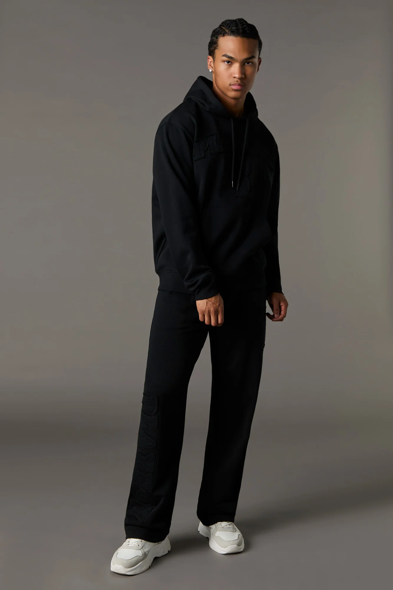Pantalon d'entraînement en molleton avec empiècement Playboy - Image 3