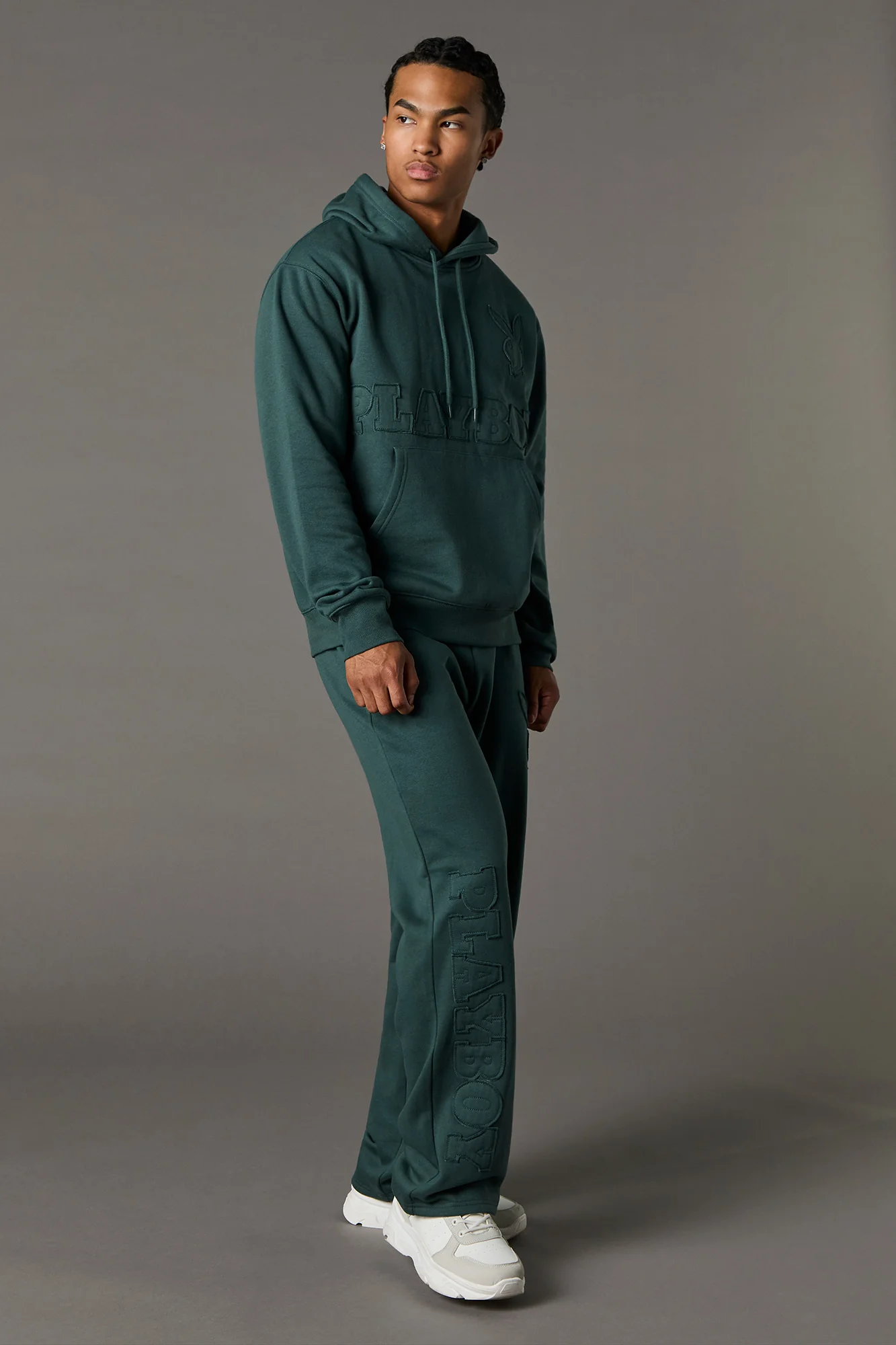 Pantalon d'entraînement en molleton avec empiècement Playboy - Image 9