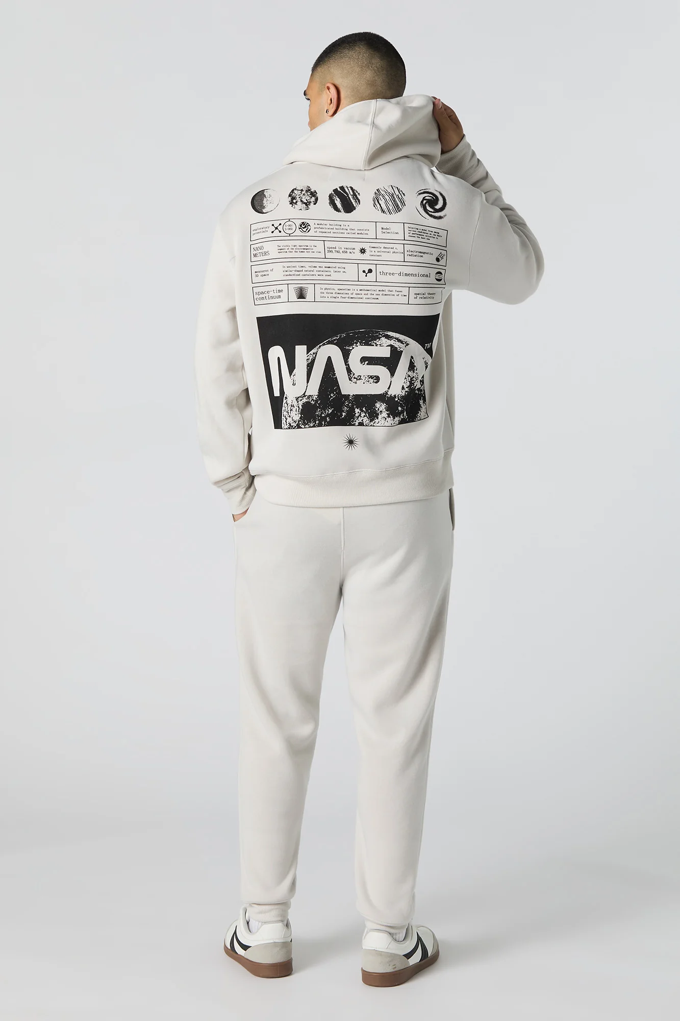 Jogger en molleton à imprimé NASA - Image 3