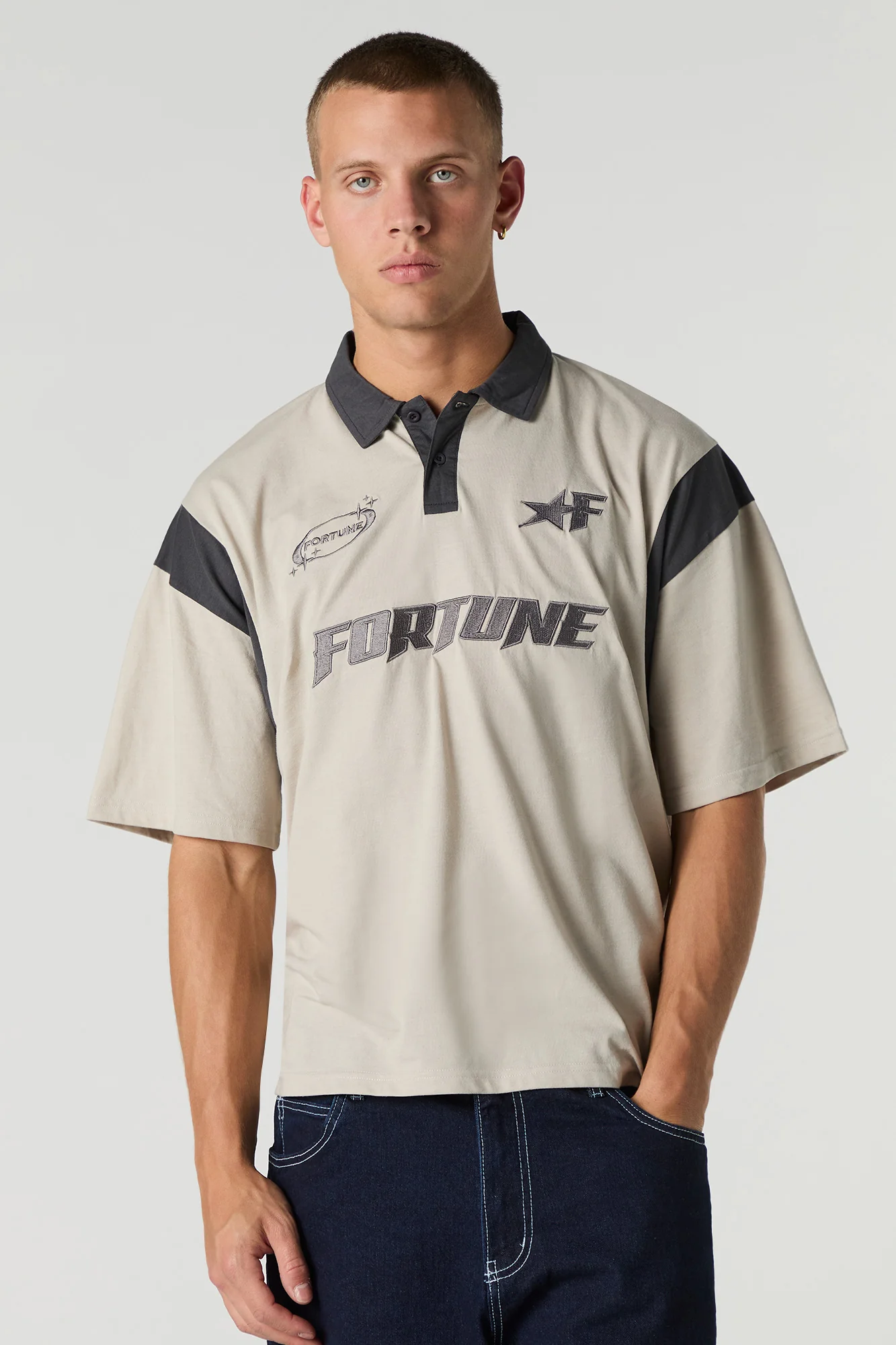 Embroidered Polo Shirt - Image 4