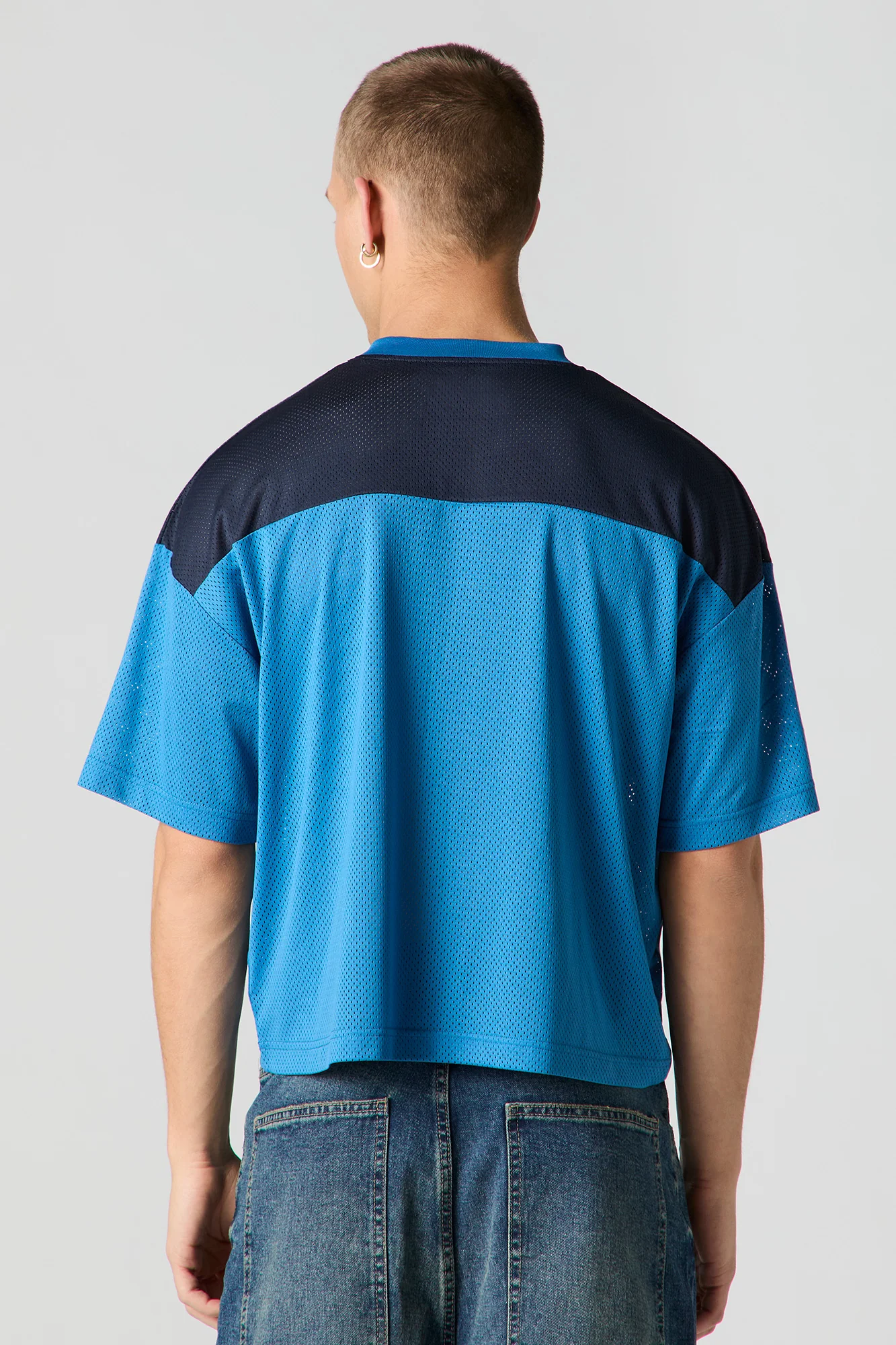 Jersey de football carré en filet imprimé - Image 11
