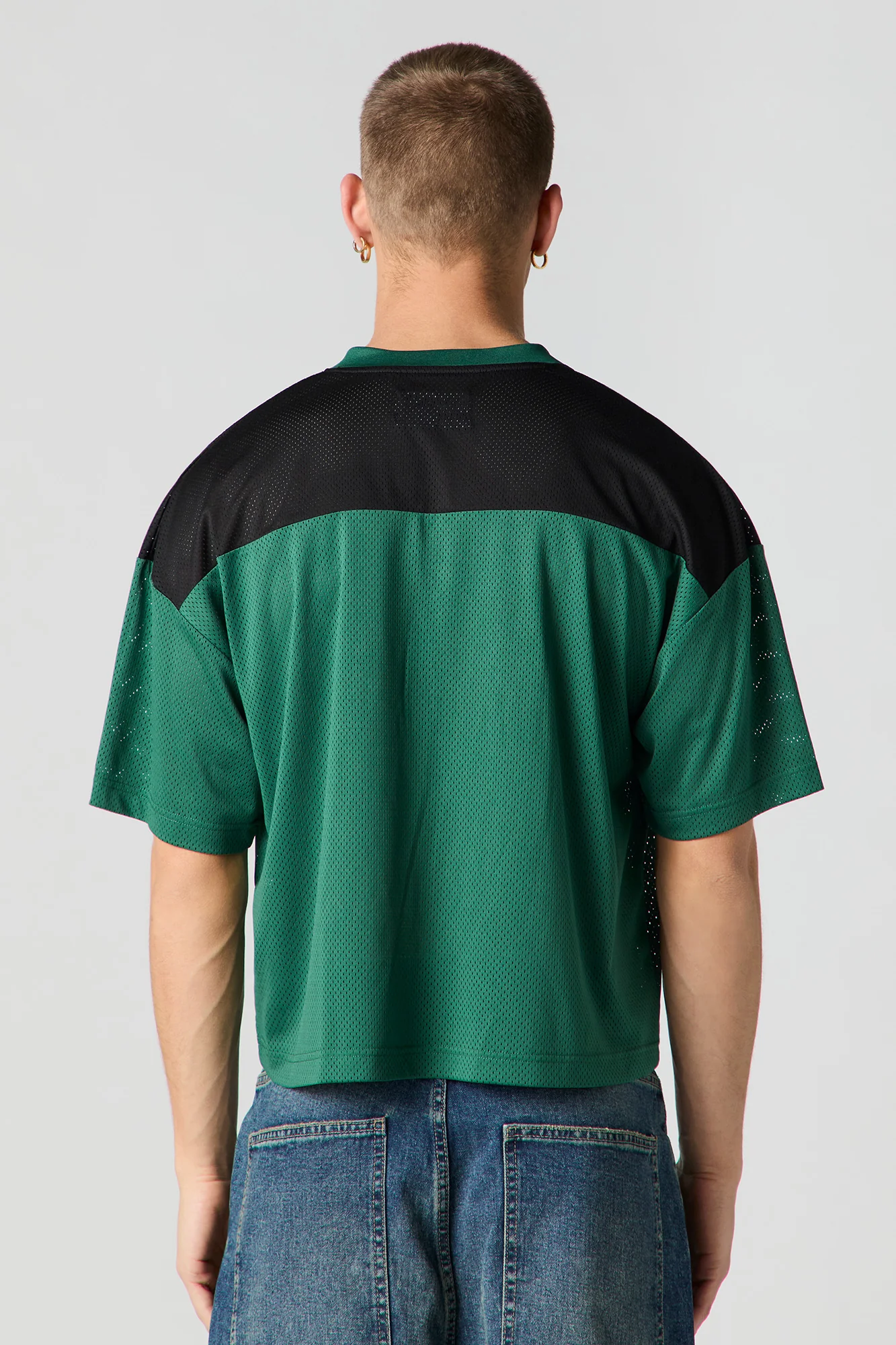 Jersey de football carré en filet imprimé - Image 2