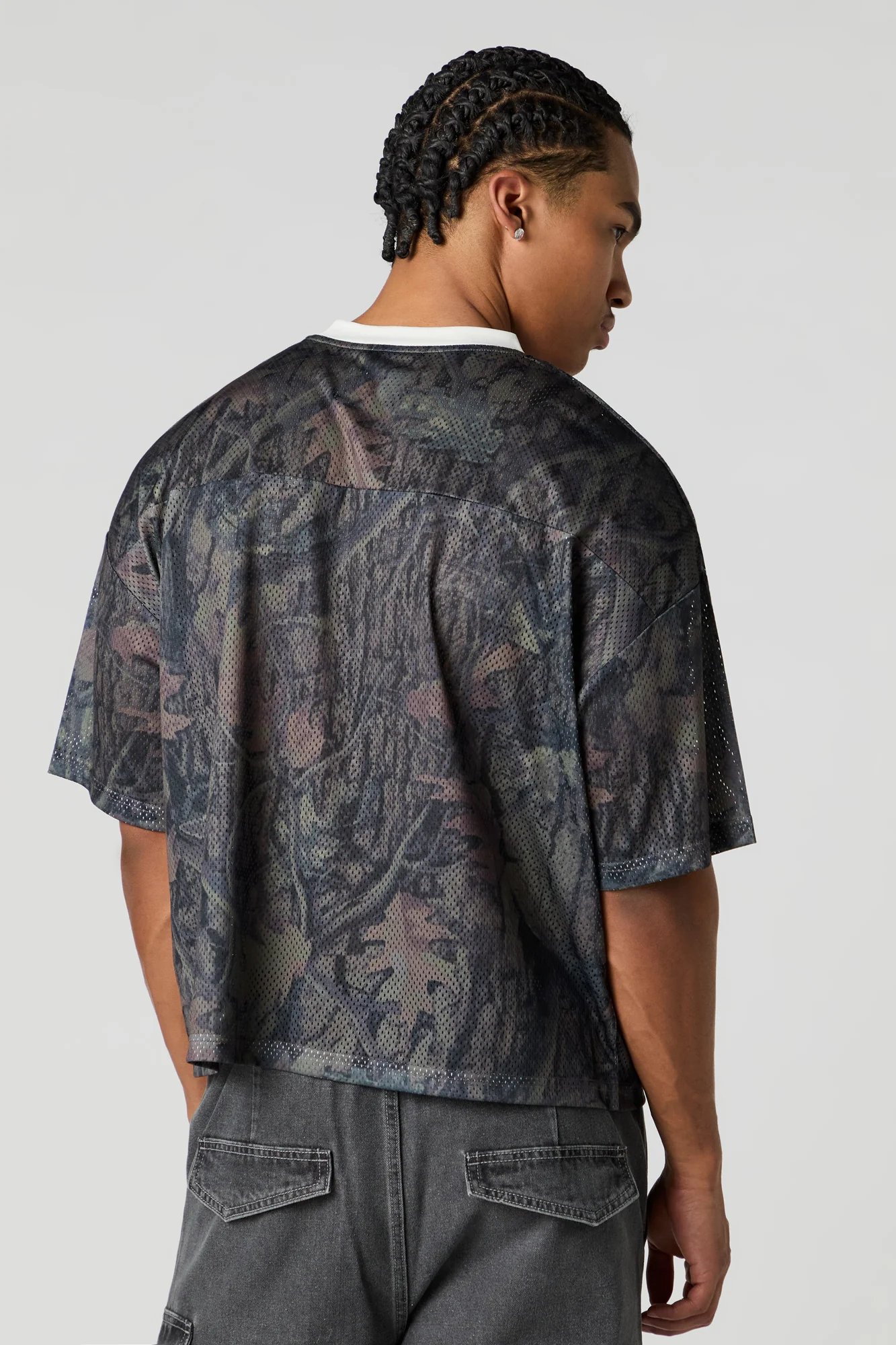 Jersey en filet camouflage à imprimé Reckless - Image 5