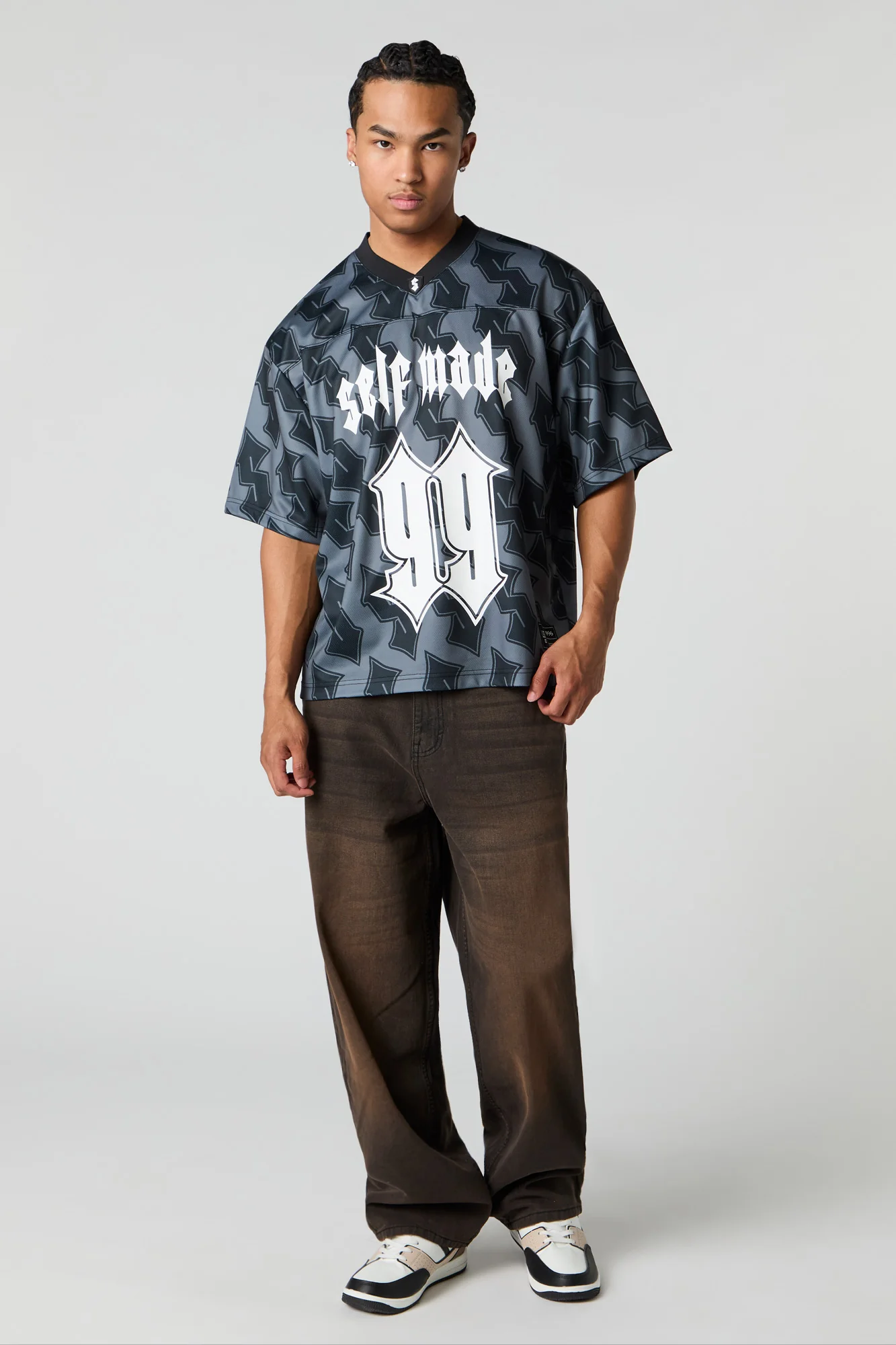 Self Made Graphic Mesh Camo Jersey - Image 3