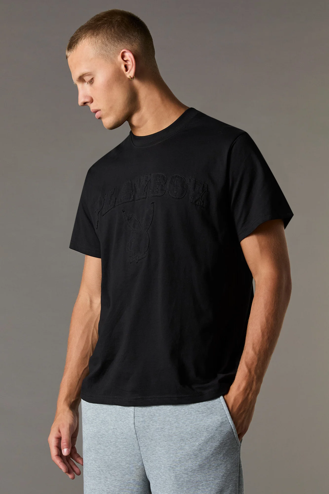 Playboy Applique T-Shirt - Image 4