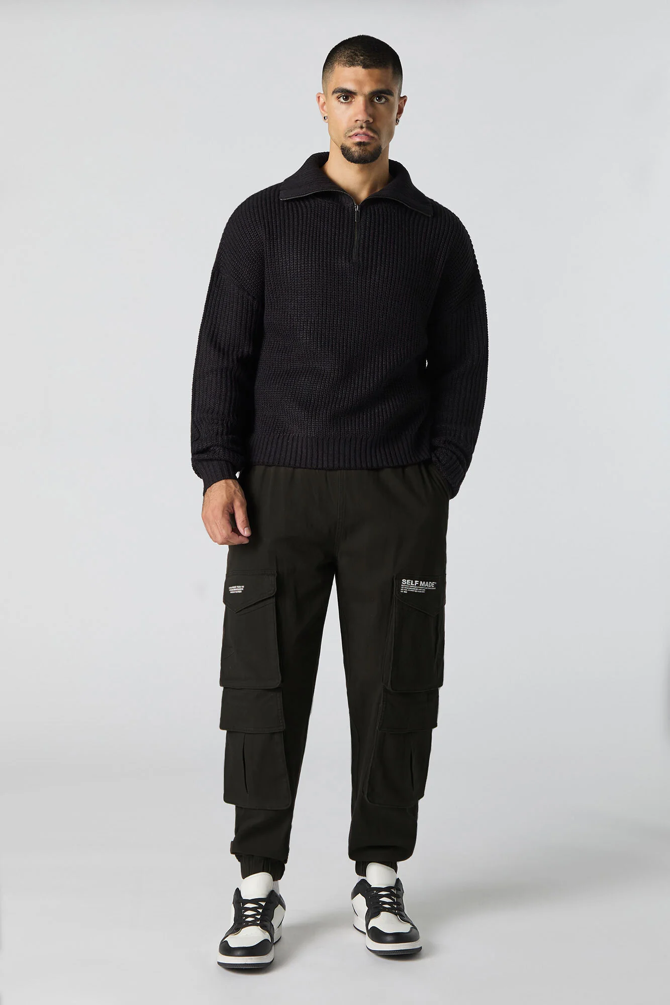 Jogger cargo à multiples poches Selfmade - Image 8
