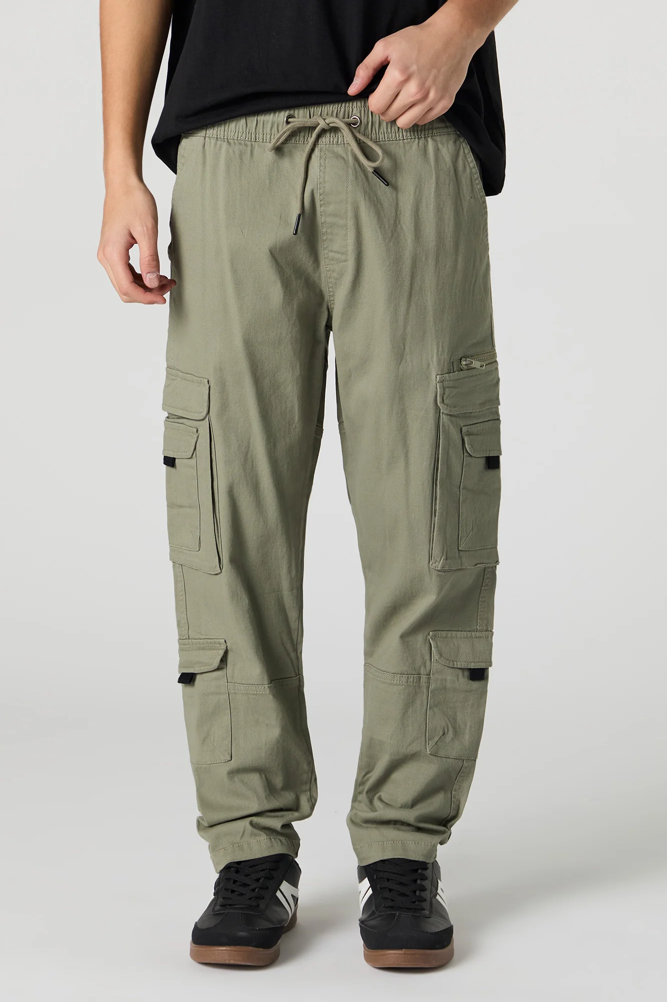 Multi Pocket Drawstring Cargo Pant - Image 7