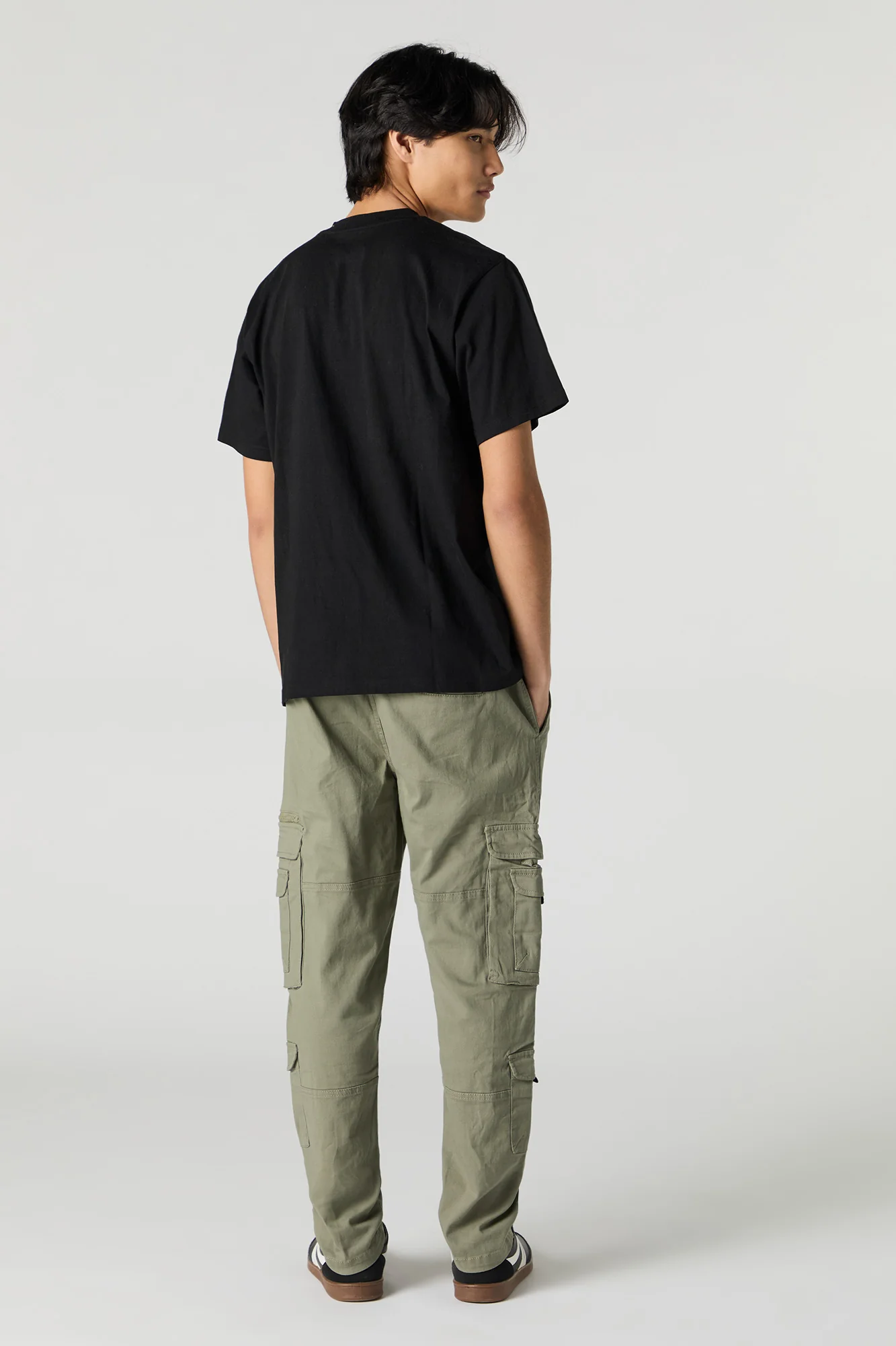 Multi Pocket Drawstring Cargo Pant - Image 9