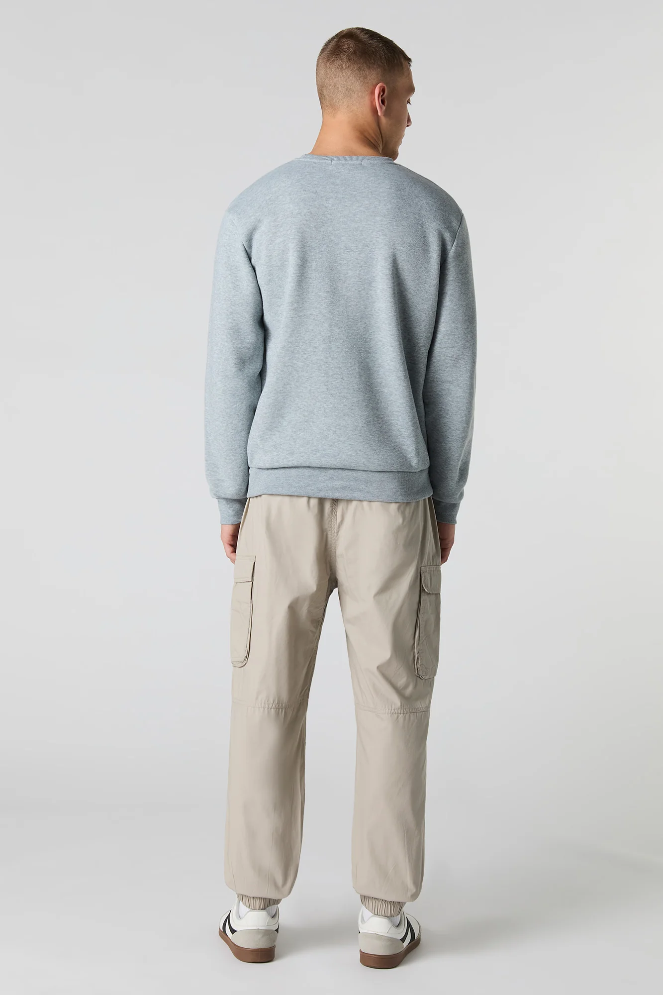 Jogger cargo en popeline - Image 15