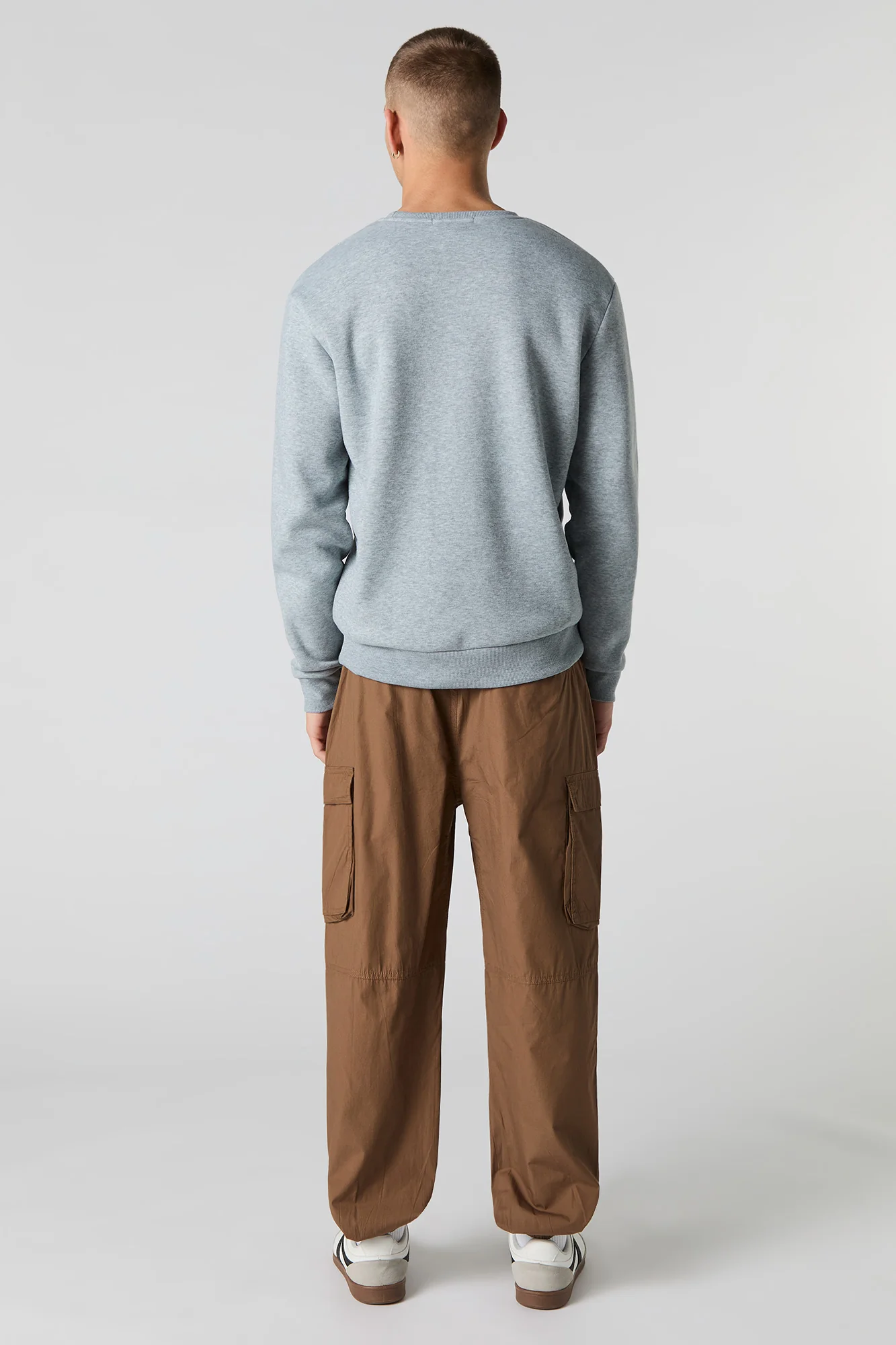 Jogger cargo en popeline - Image 6