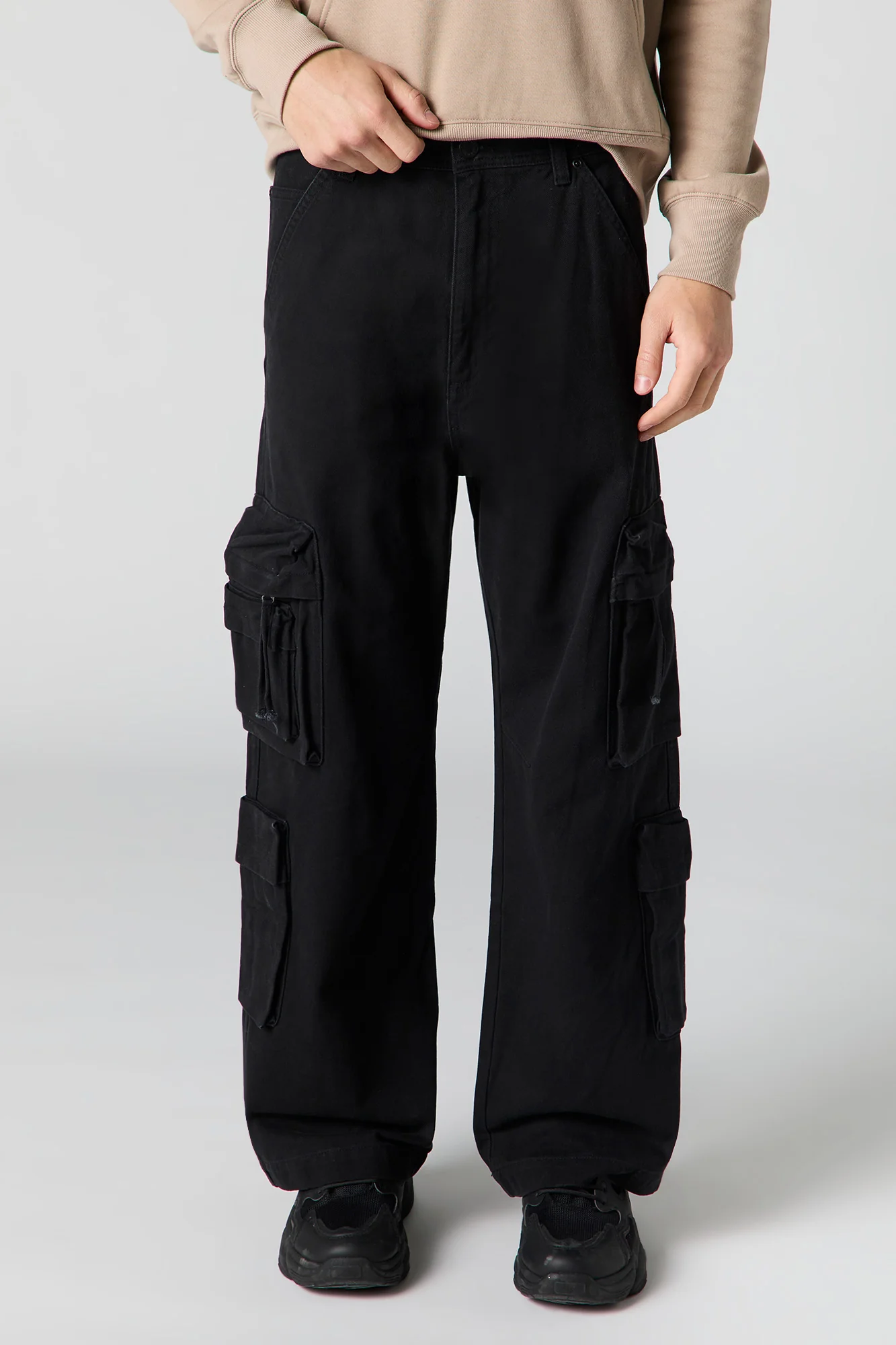 Pantalon baggy cargo avec poches multiples - Image 4