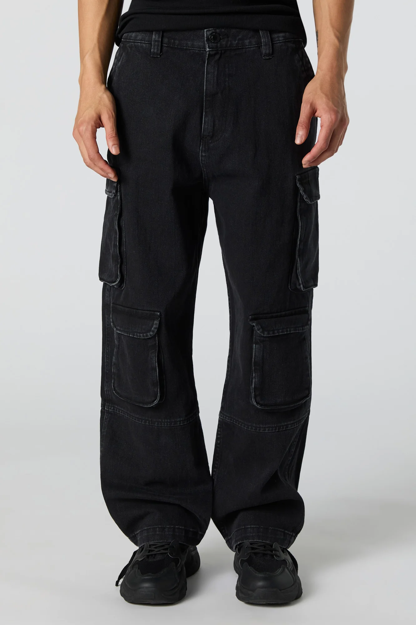 Multi Pocket Baggy Cargo Jean - Image 4