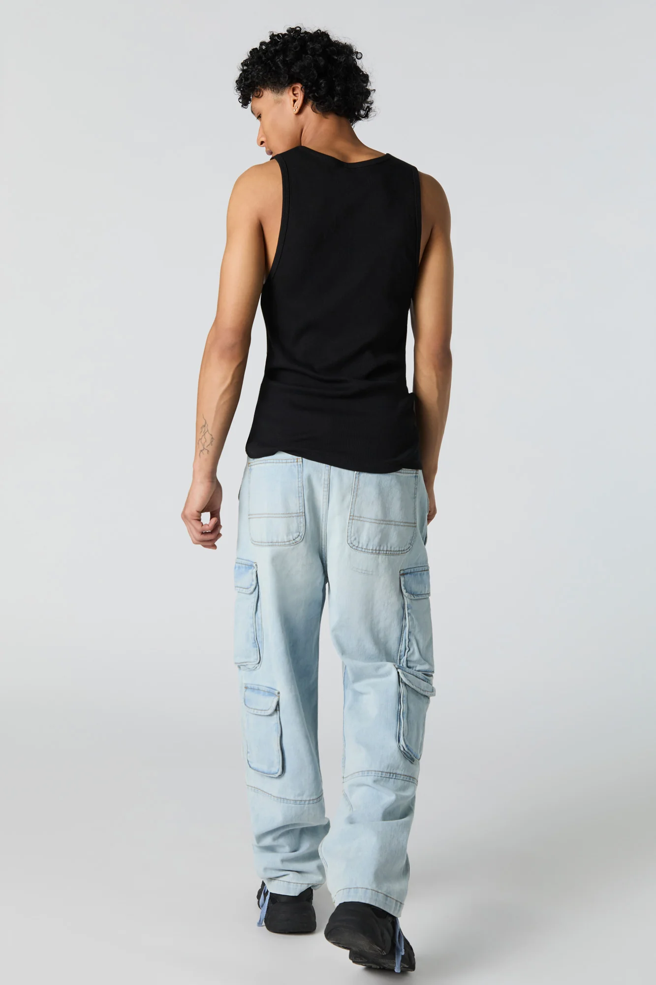 Multi Pocket Baggy Cargo Jean - Image 9