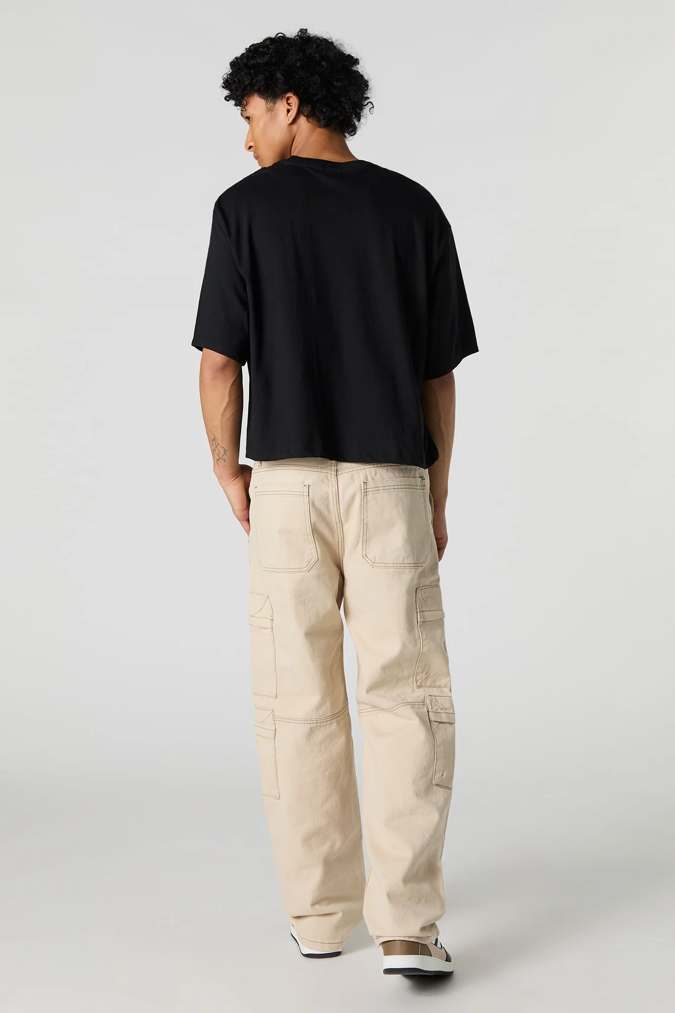 Baggy Wide Leg Cargo Jean - Image 6