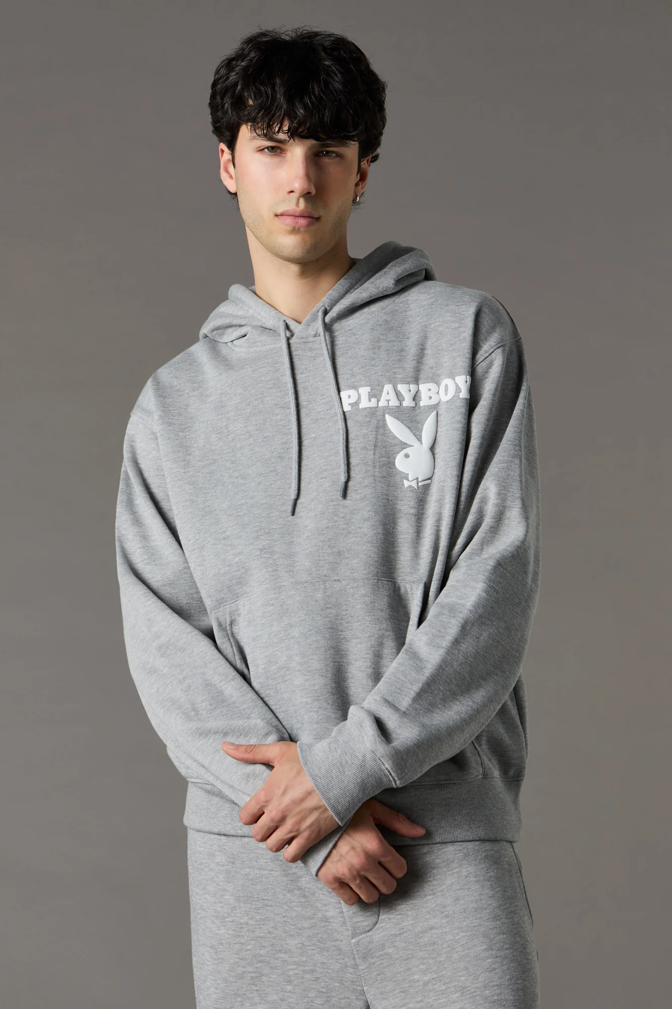 Playboy Puff Print Fleece Hoodie - Image 2