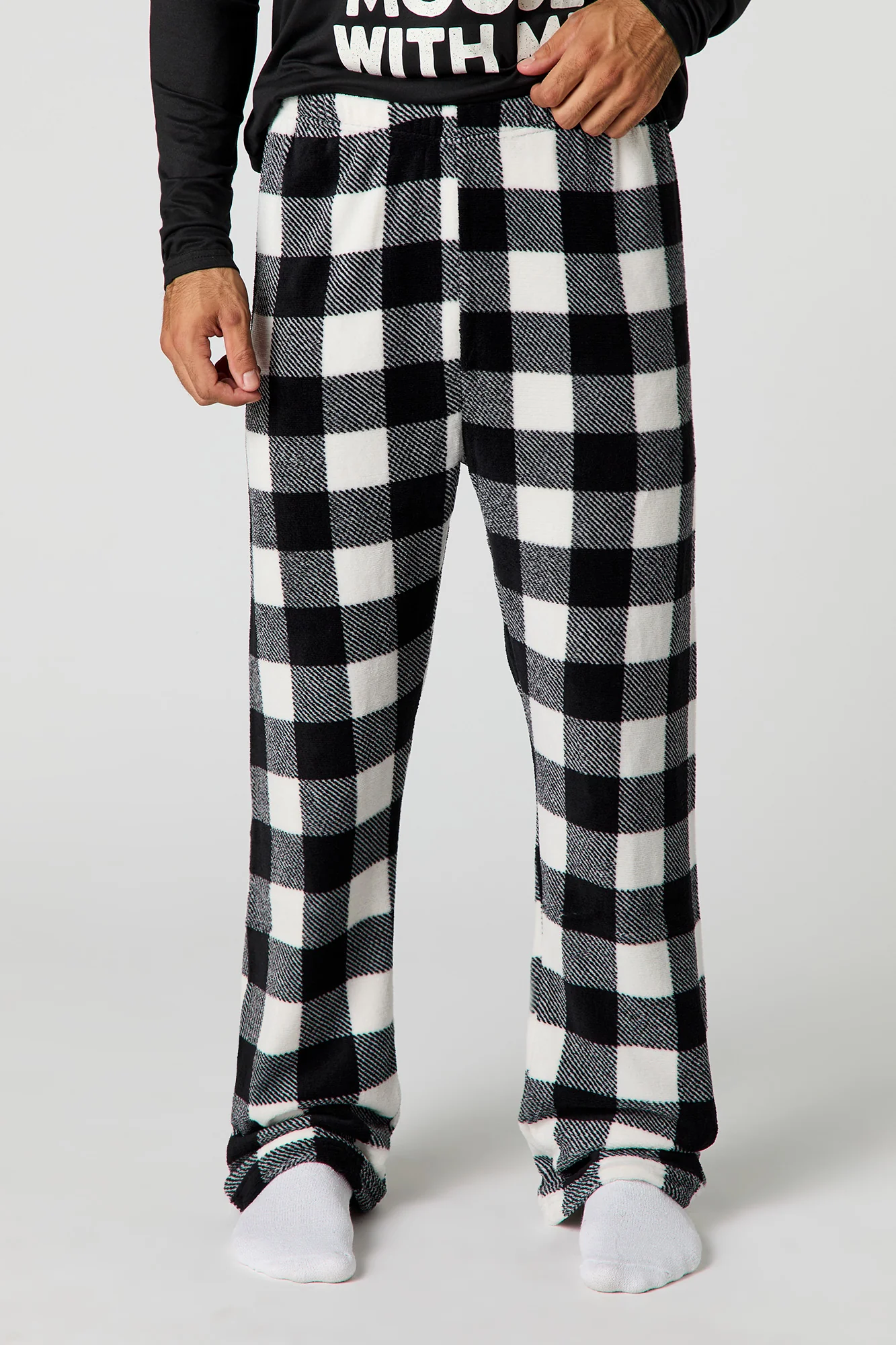 Mens Fammy Jammies Moosing Around Pajama Set - Image 3